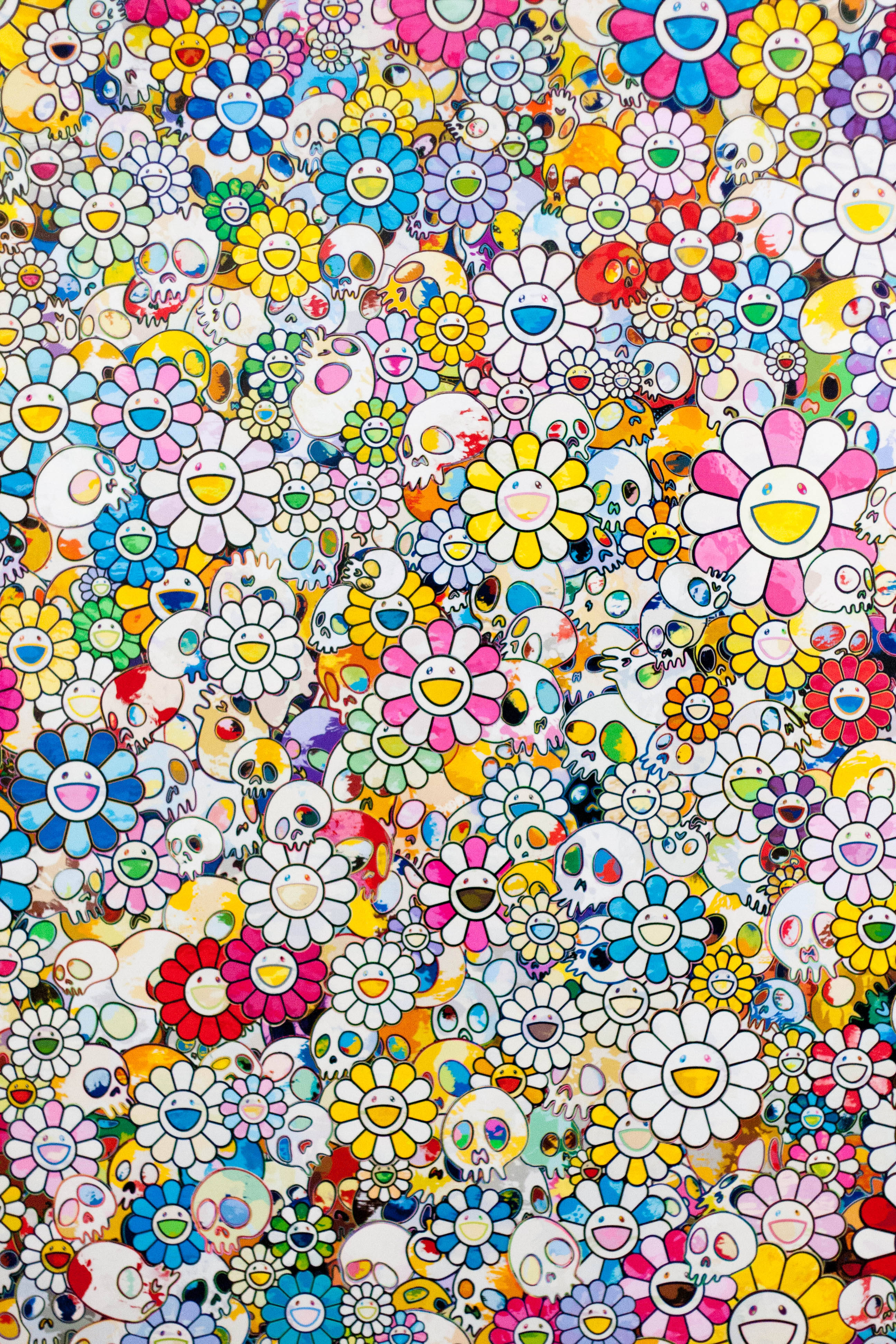 Nụ cười lớn Takashi Murakami 4K Hình nền