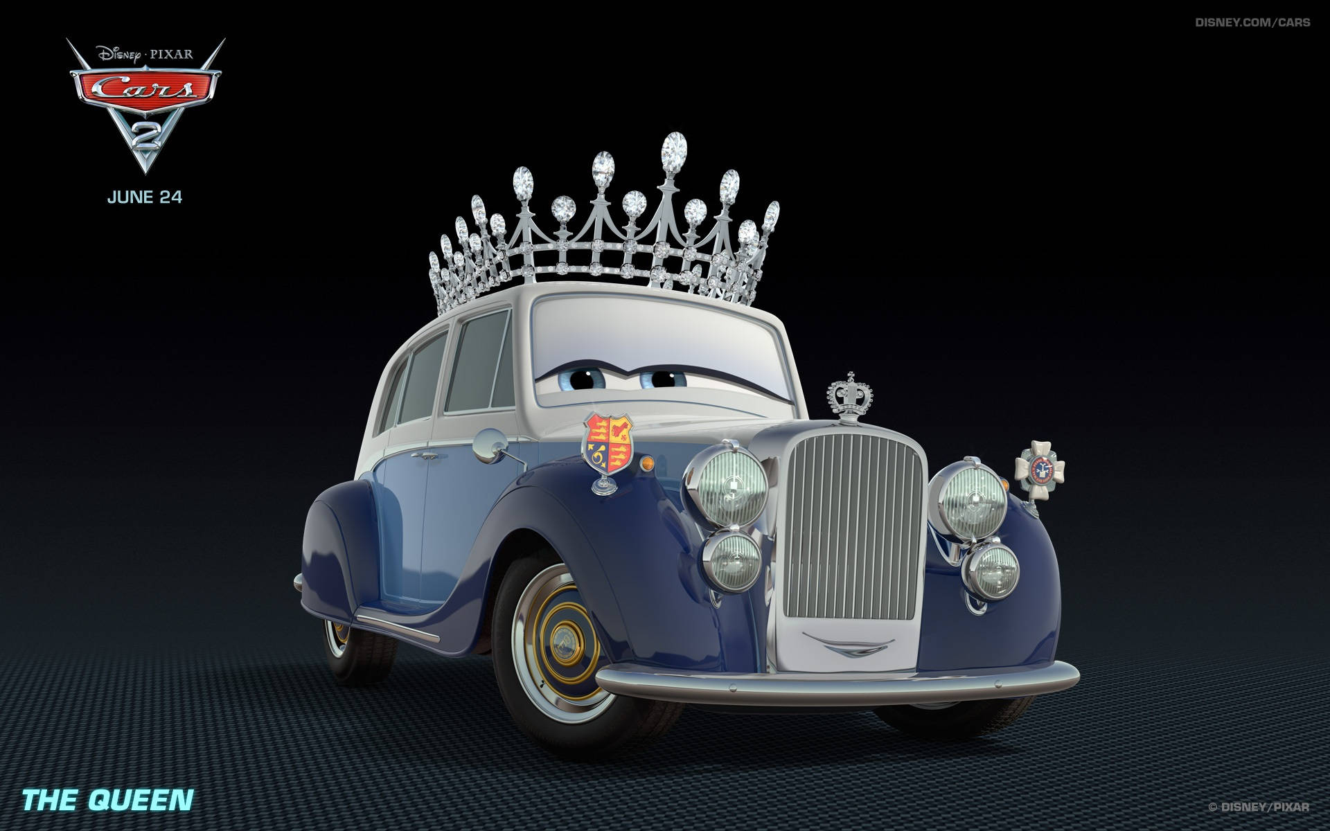 Nữ hoàng từ phim Cars 2 của Disney Pixar Hình nền