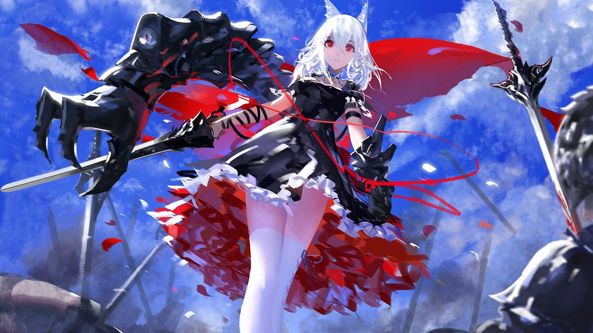 Nửa Người Máy Ác Quỷ Anime Hình nền
