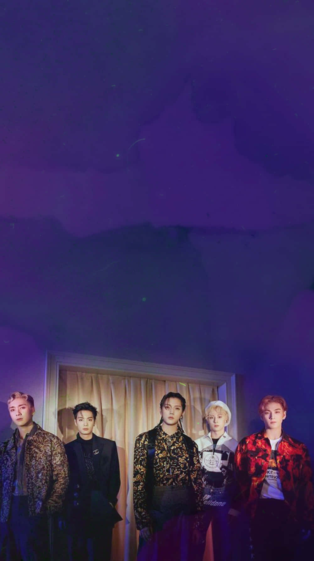 Nuest Nhóm Nhạc Nam Kpop Tối Màu Hình nền