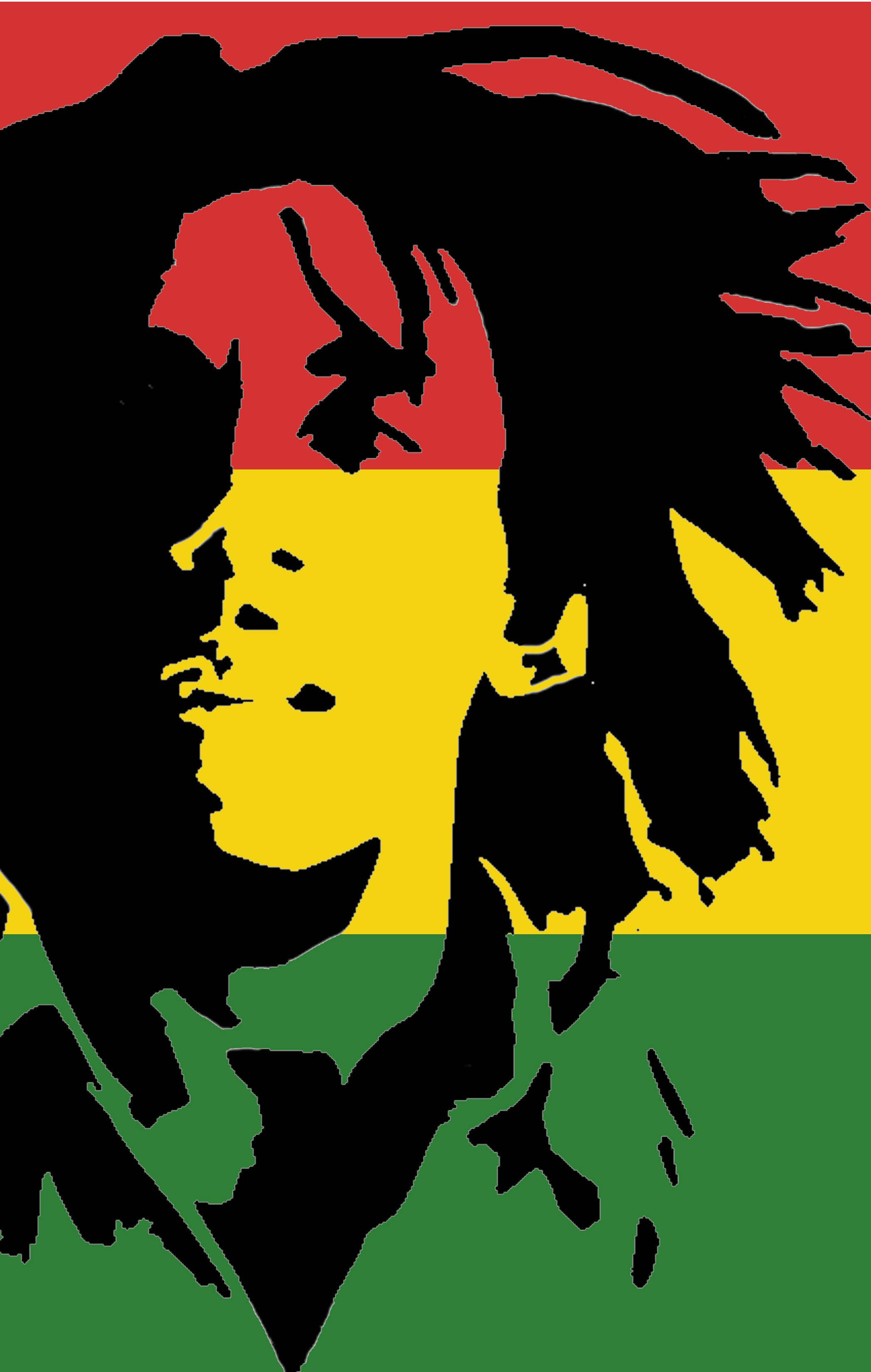 Đồ Họa Bob Marley Sặc Sỡ Đang Xu Hướng Hình nền