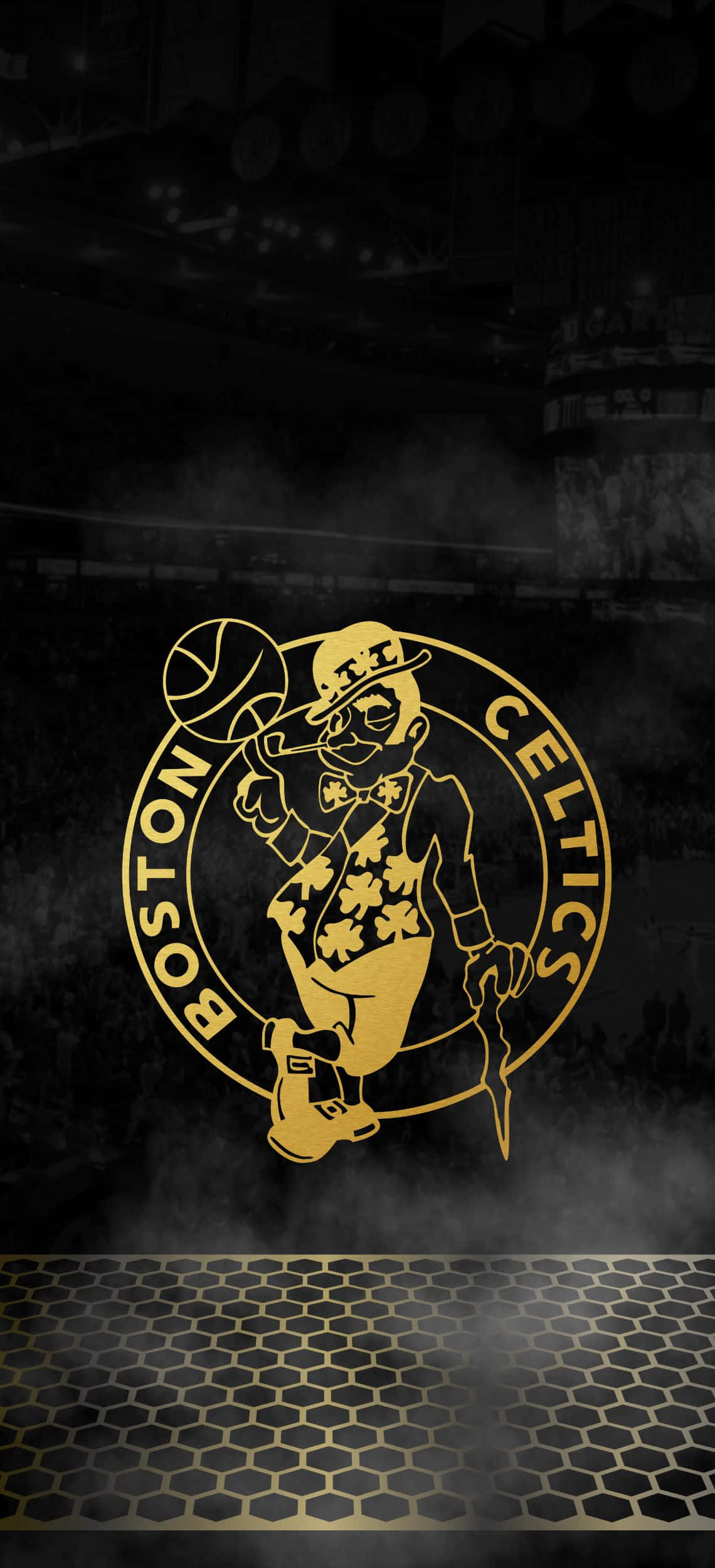 Đỏ rực! Boston Celtics Thống lĩnh Trung tâm Thành phố Hình nền