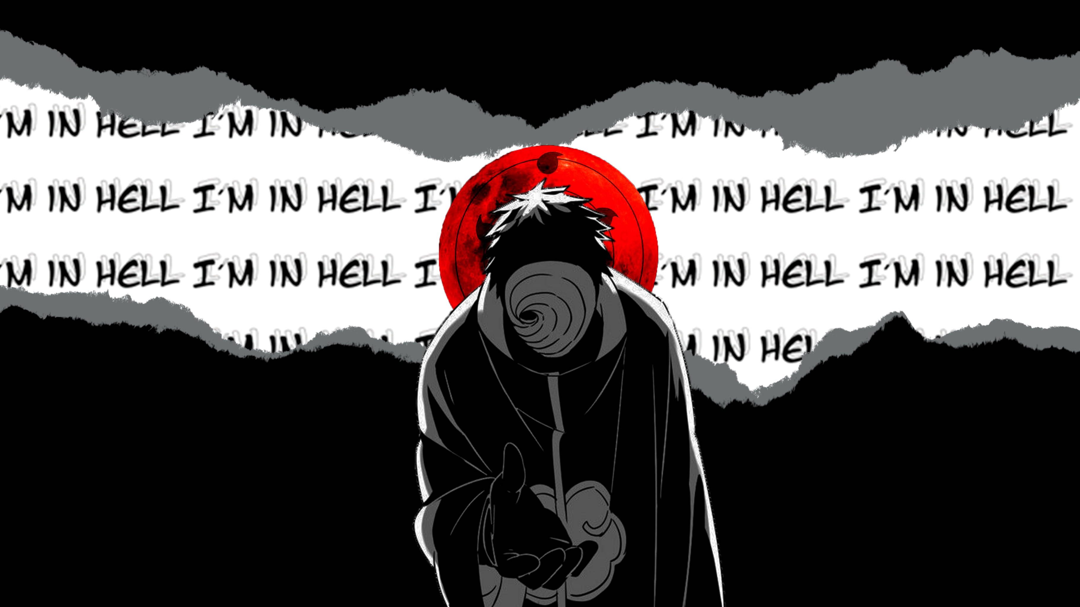 Obito Uchiha 4K Buồn Bã Hình nền