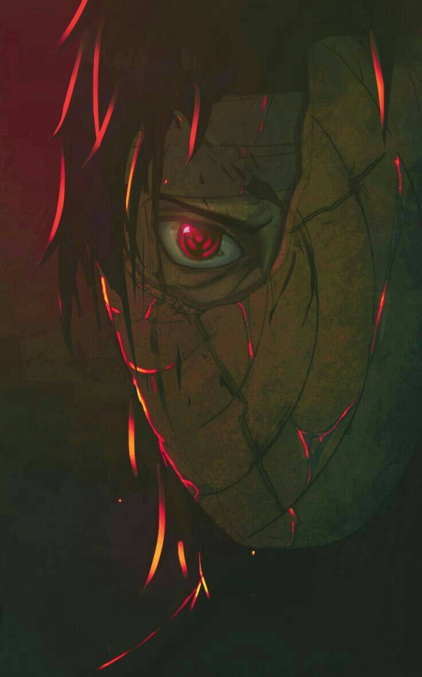Obito Uchiha in his Shinobi Mask Hình nền