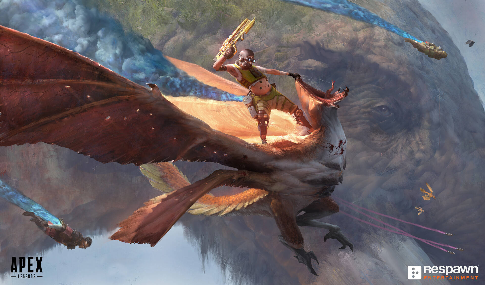 Octane Apex Legends bay lượn Hình nền