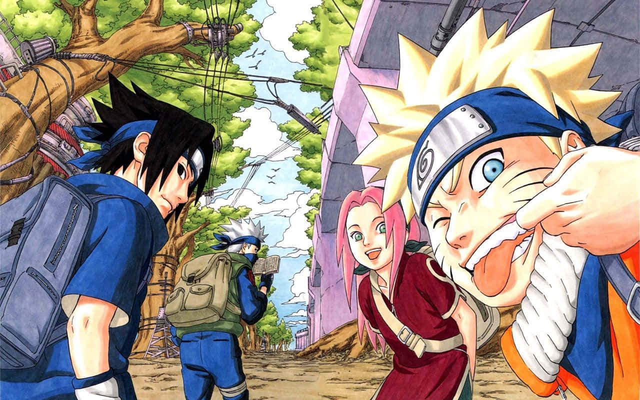 Đội 7 Konoha trong Naruto Manga Anime Hình nền