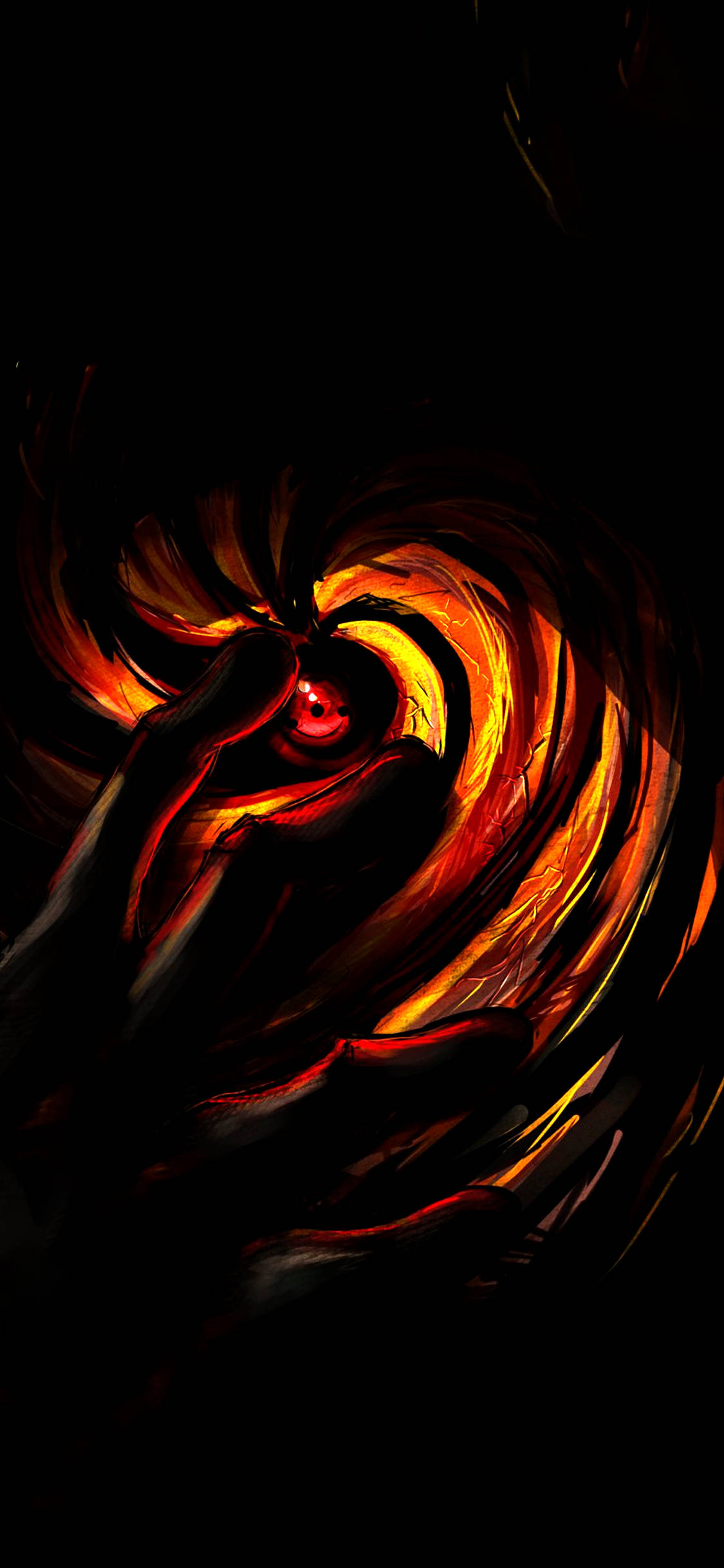 OLED Naruto Sharingan Hình nền