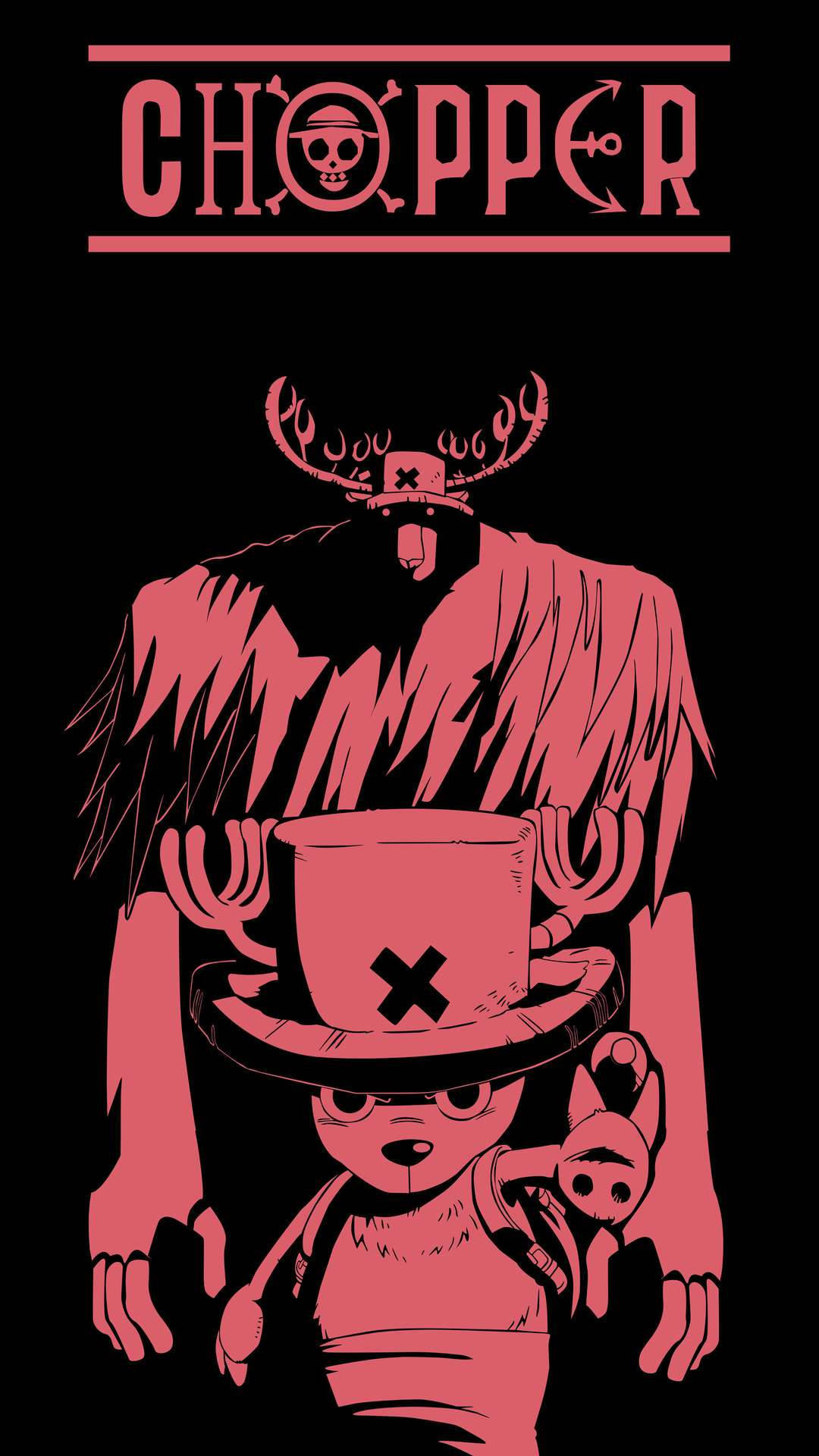 One Piece Điện Thoại Chopper Và Monster Point Hình nền