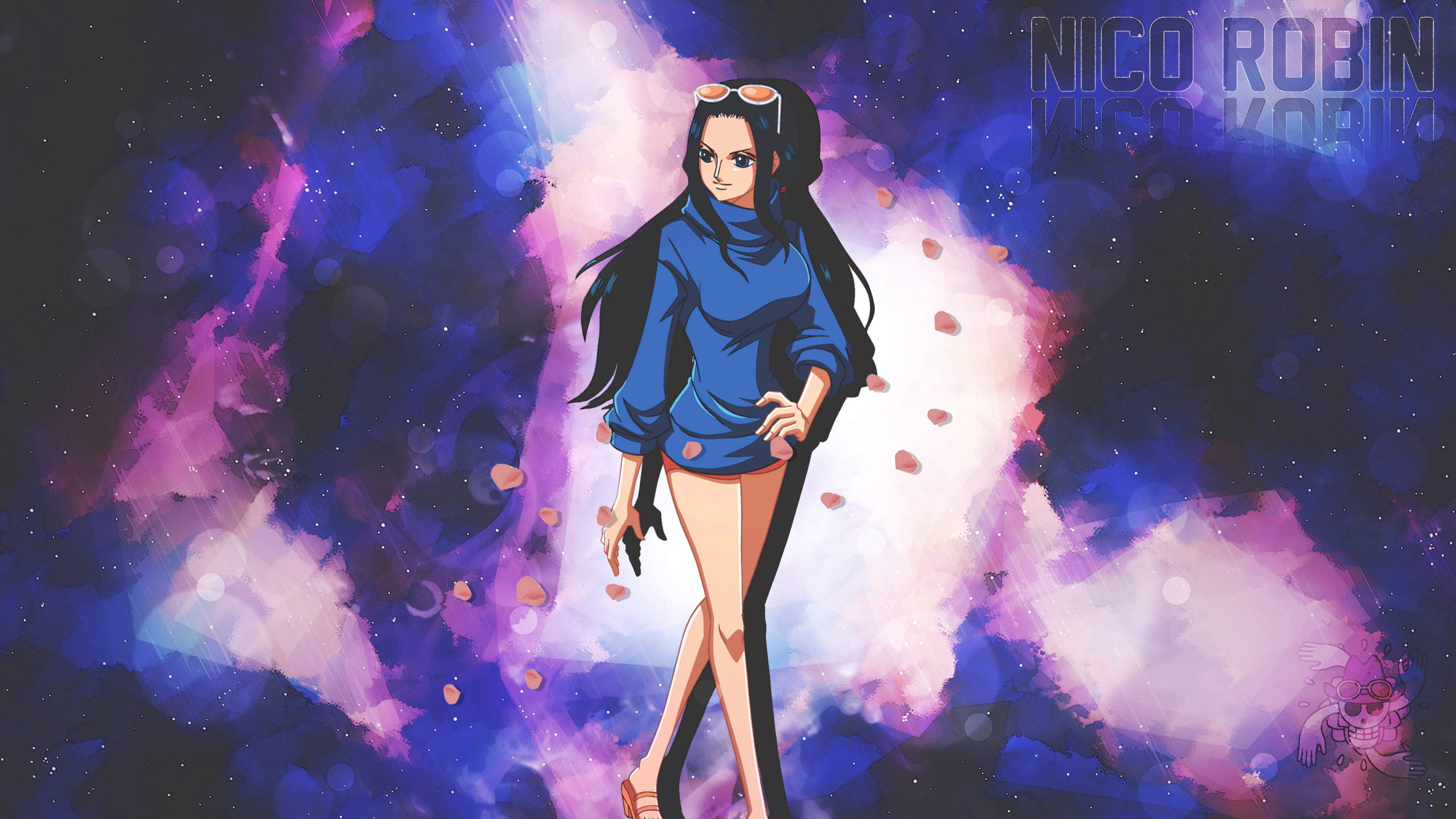 One Piece Sống Động Nico Robin Hình nền