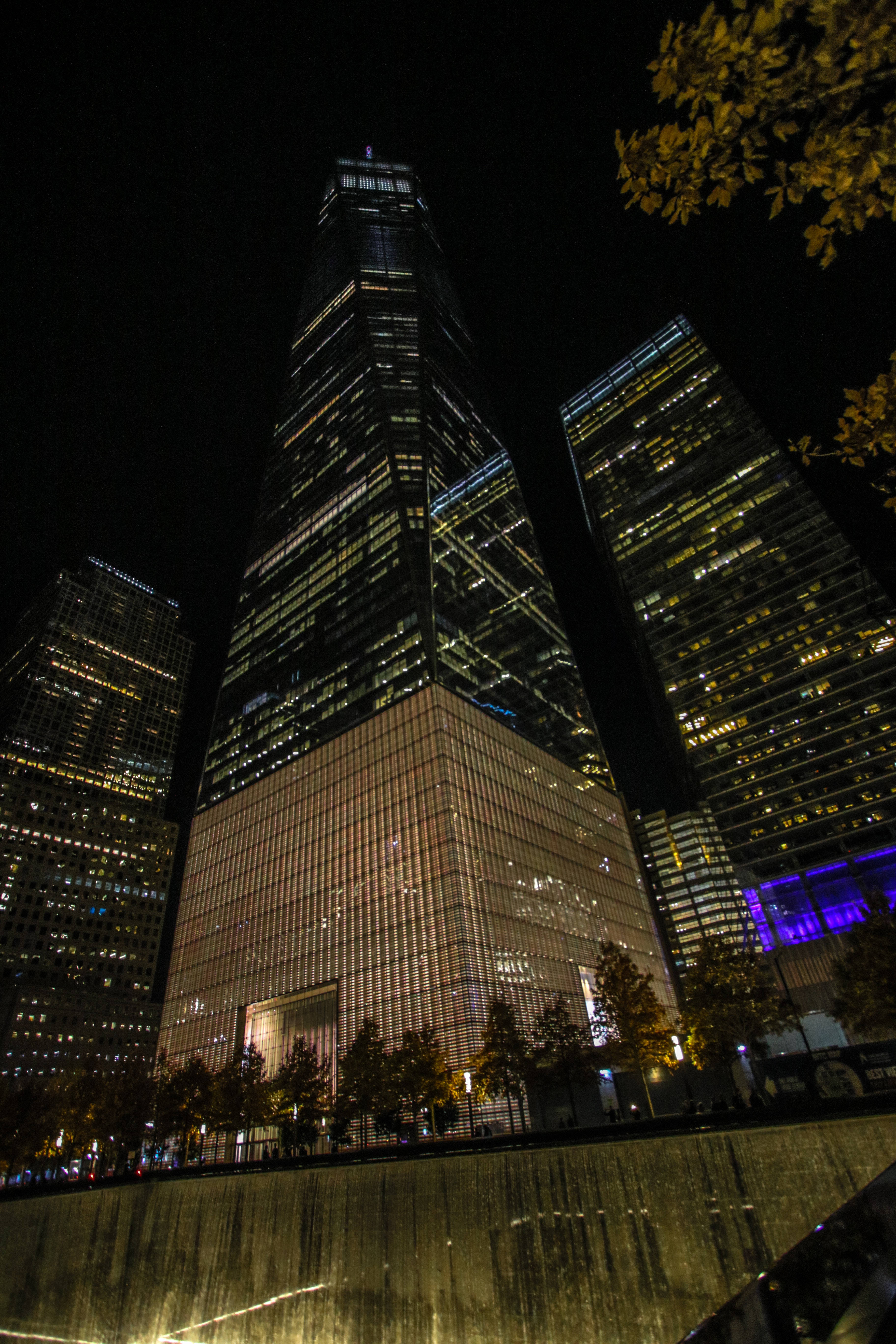 One World Trade Center New York Đêm iPhone Hình nền
