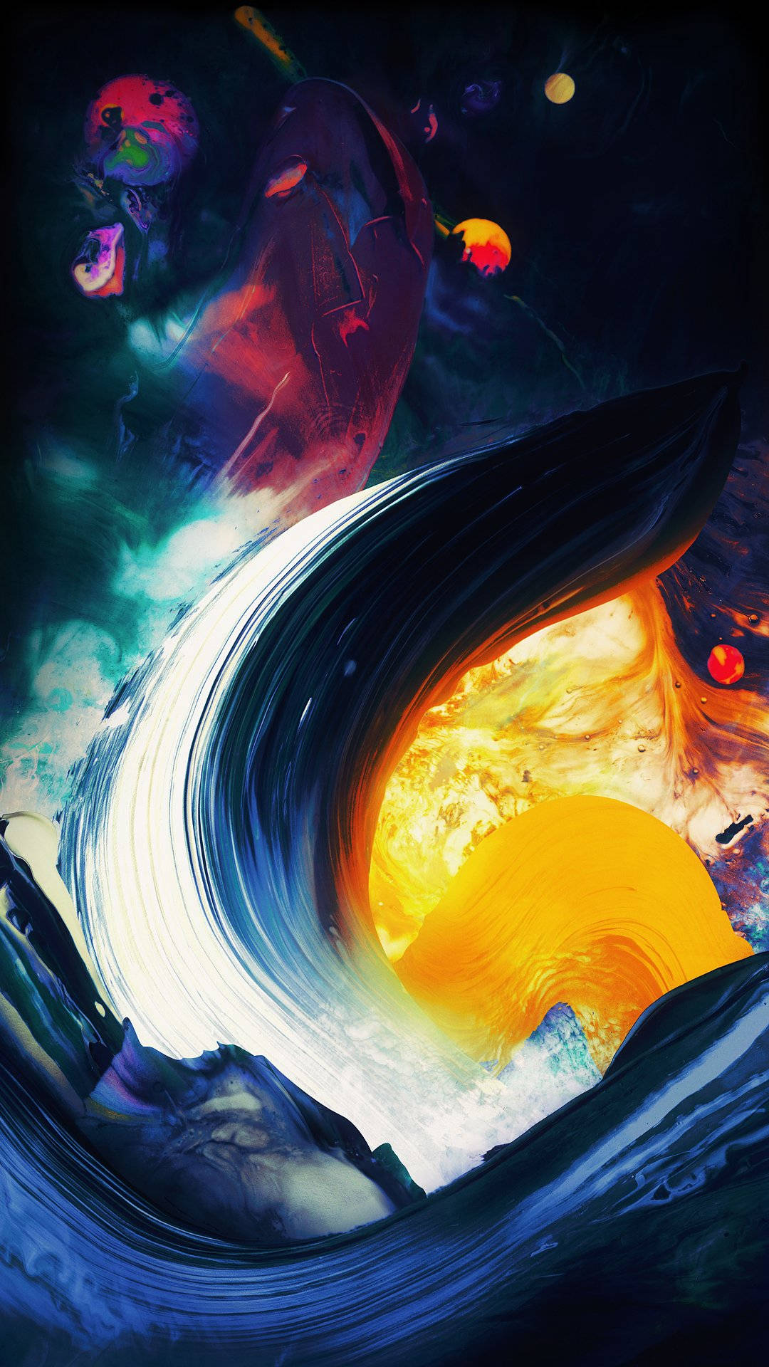 OnePlus Abstract Sci-Fi Art Hình nền