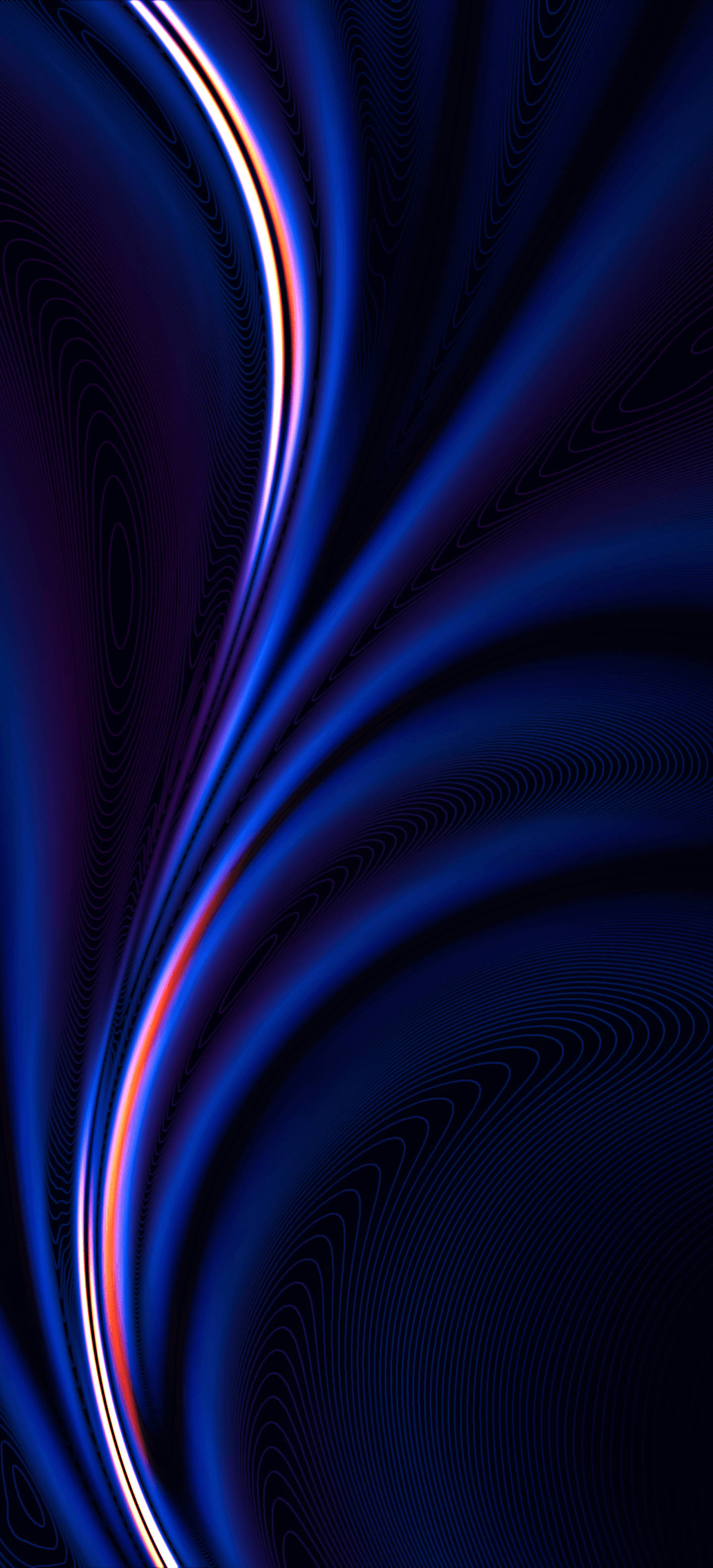 OnePlus Blue Curves Hình nền