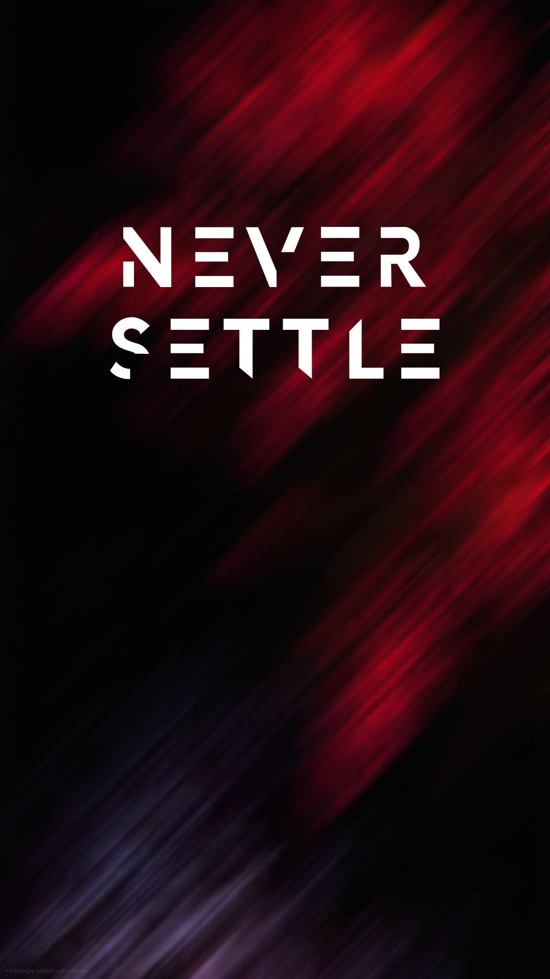 OnePlus Mahogany Never Settle Hình nền