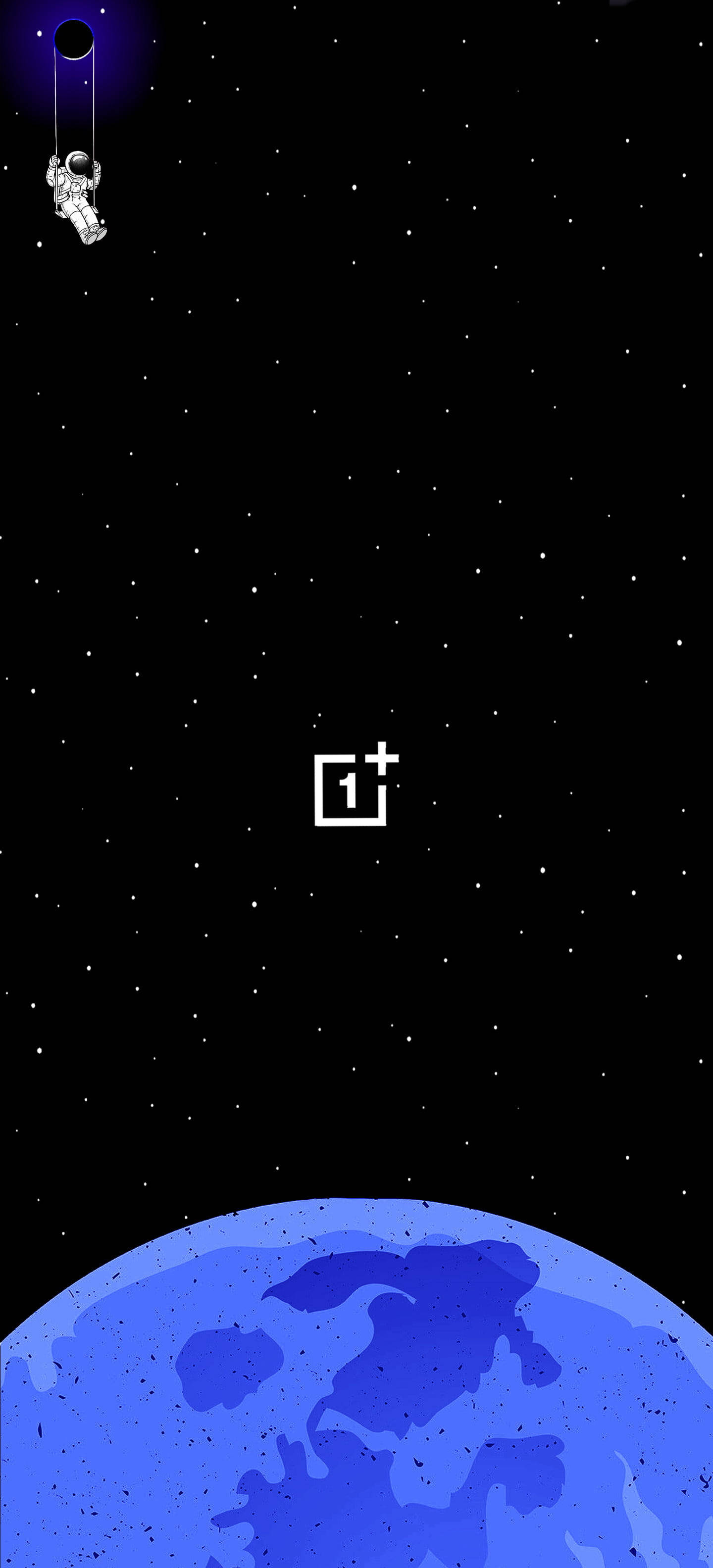 OnePlus Nord Logo Trên Không Gian Hình nền