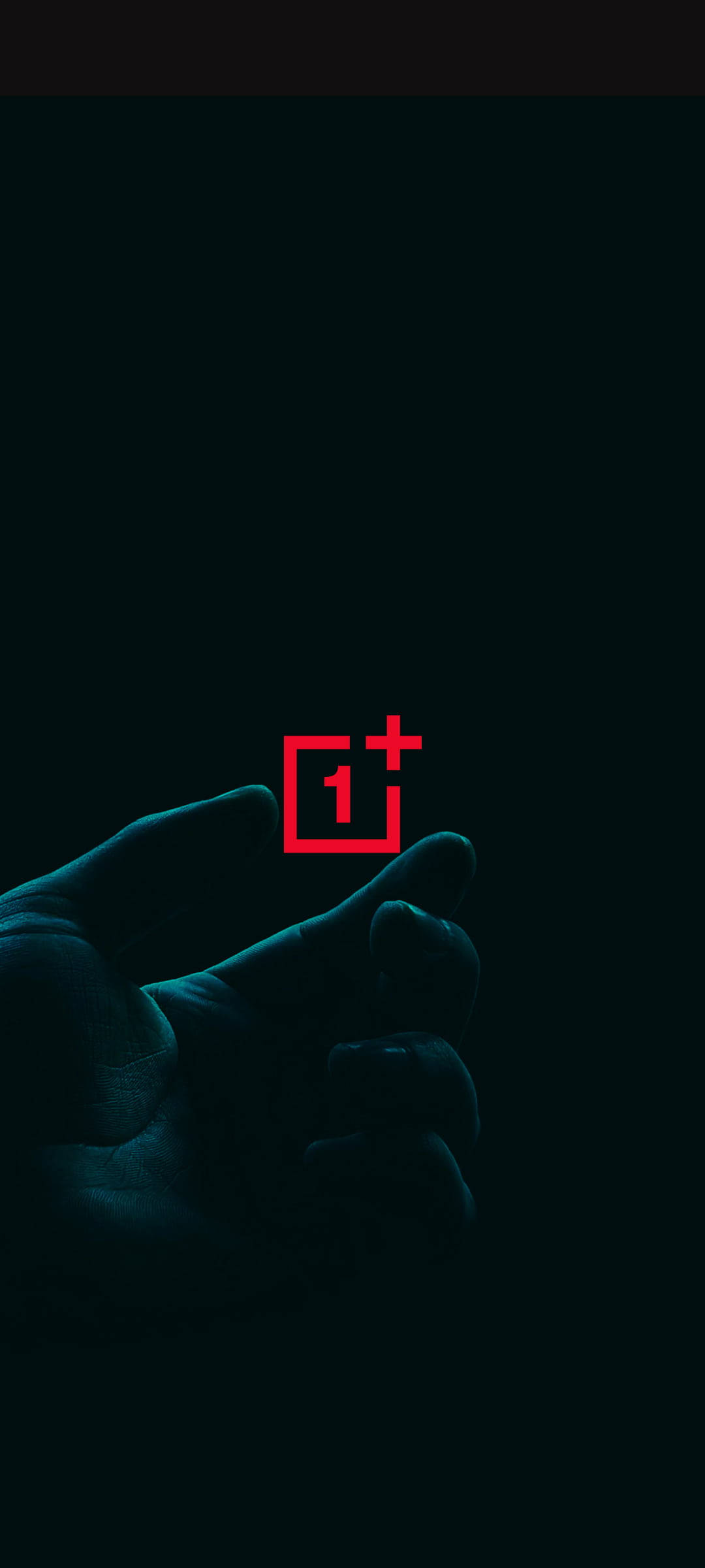 OnePlus Nord logo với bàn tay Hình nền