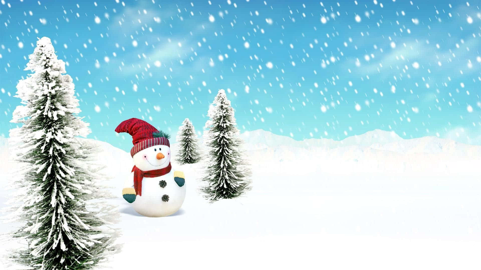 Ông già Noel vui nhộn mang quà Hình nền