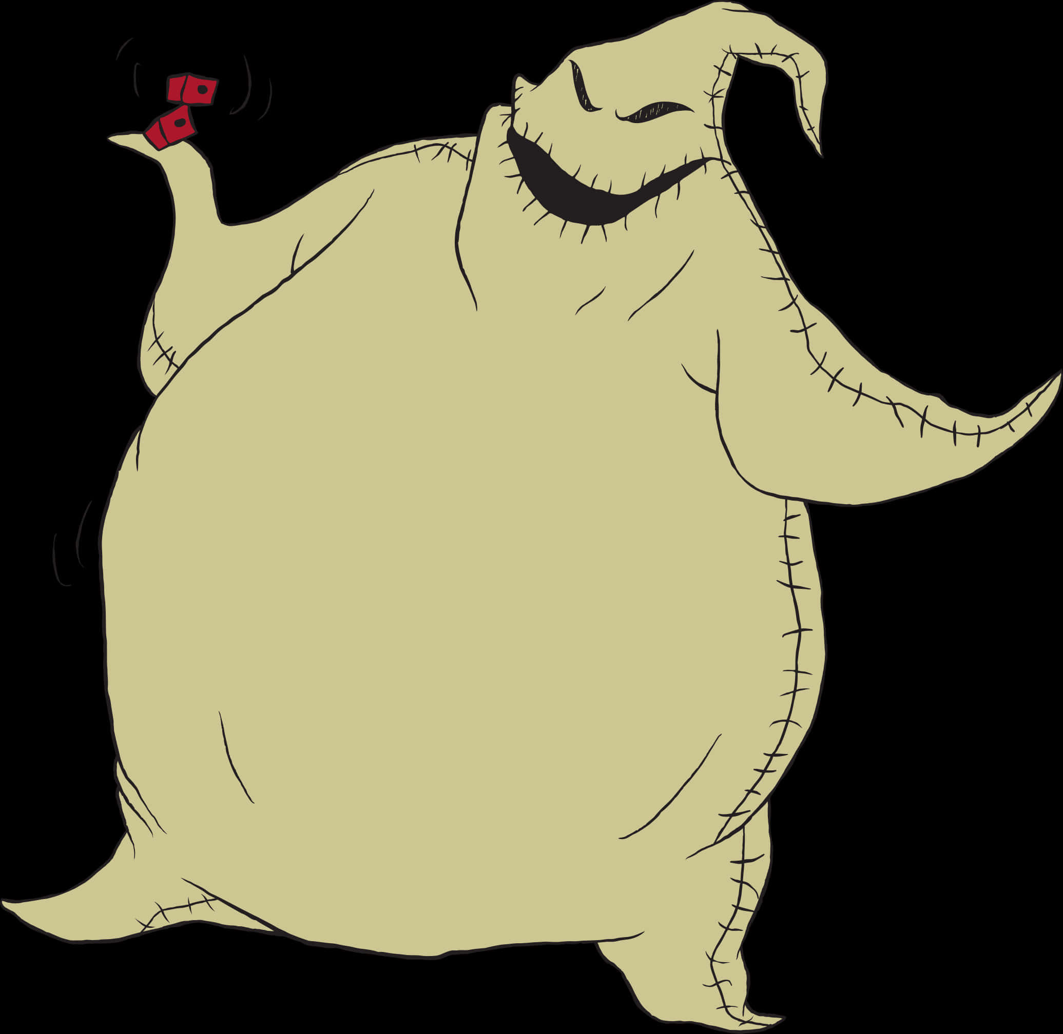 Oogie Boogie Man Đêm Trước Giáng Sinh Hình nền