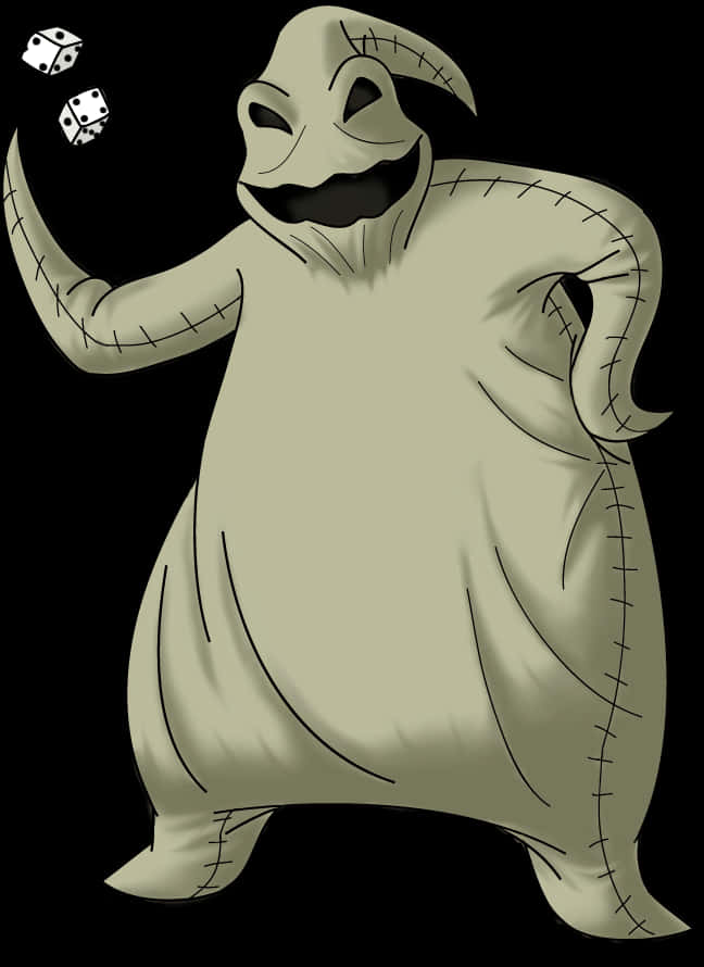 Oogie Boogie Tung Xúc Xắc Hình nền