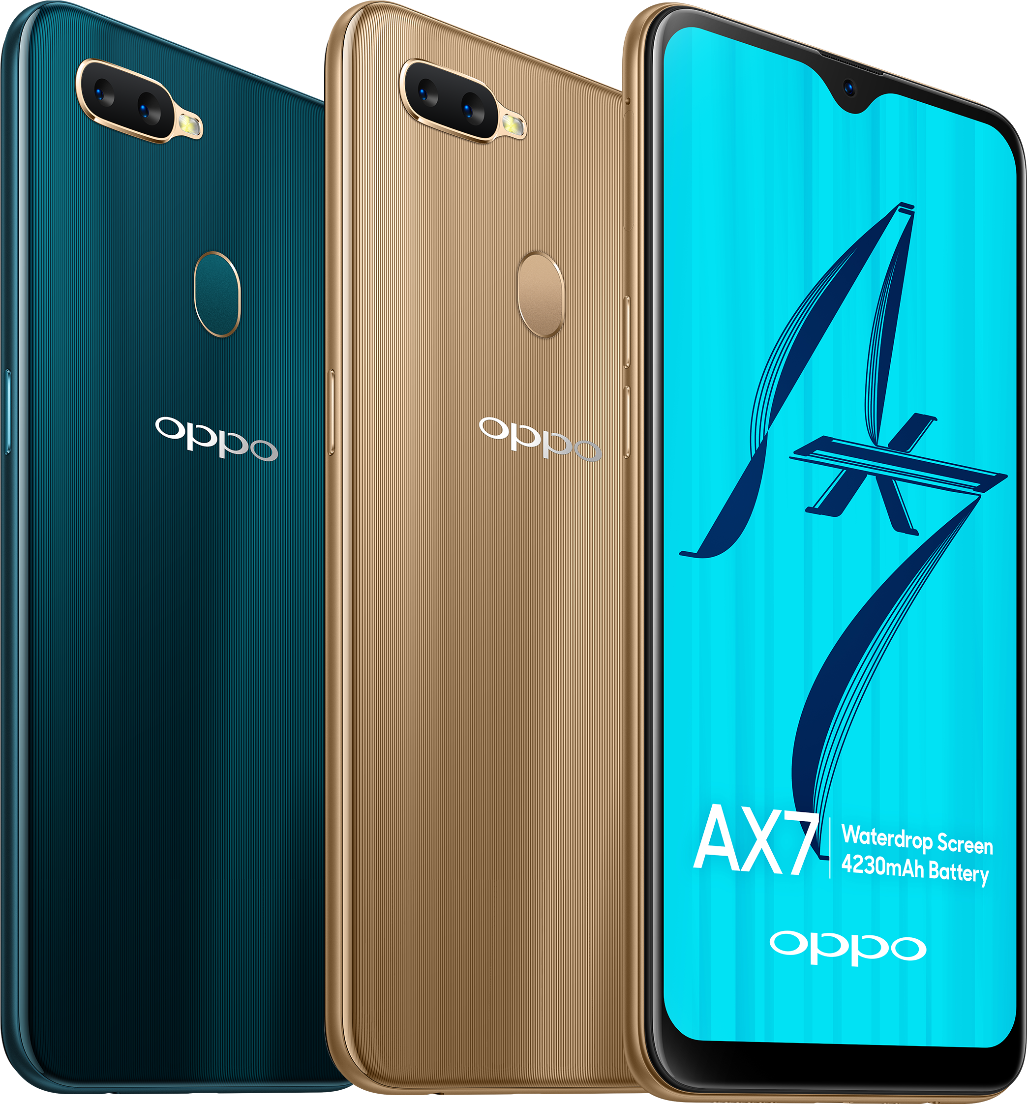 Oppo A X7 Hai Biến Thể Màu Sắc Hình nền