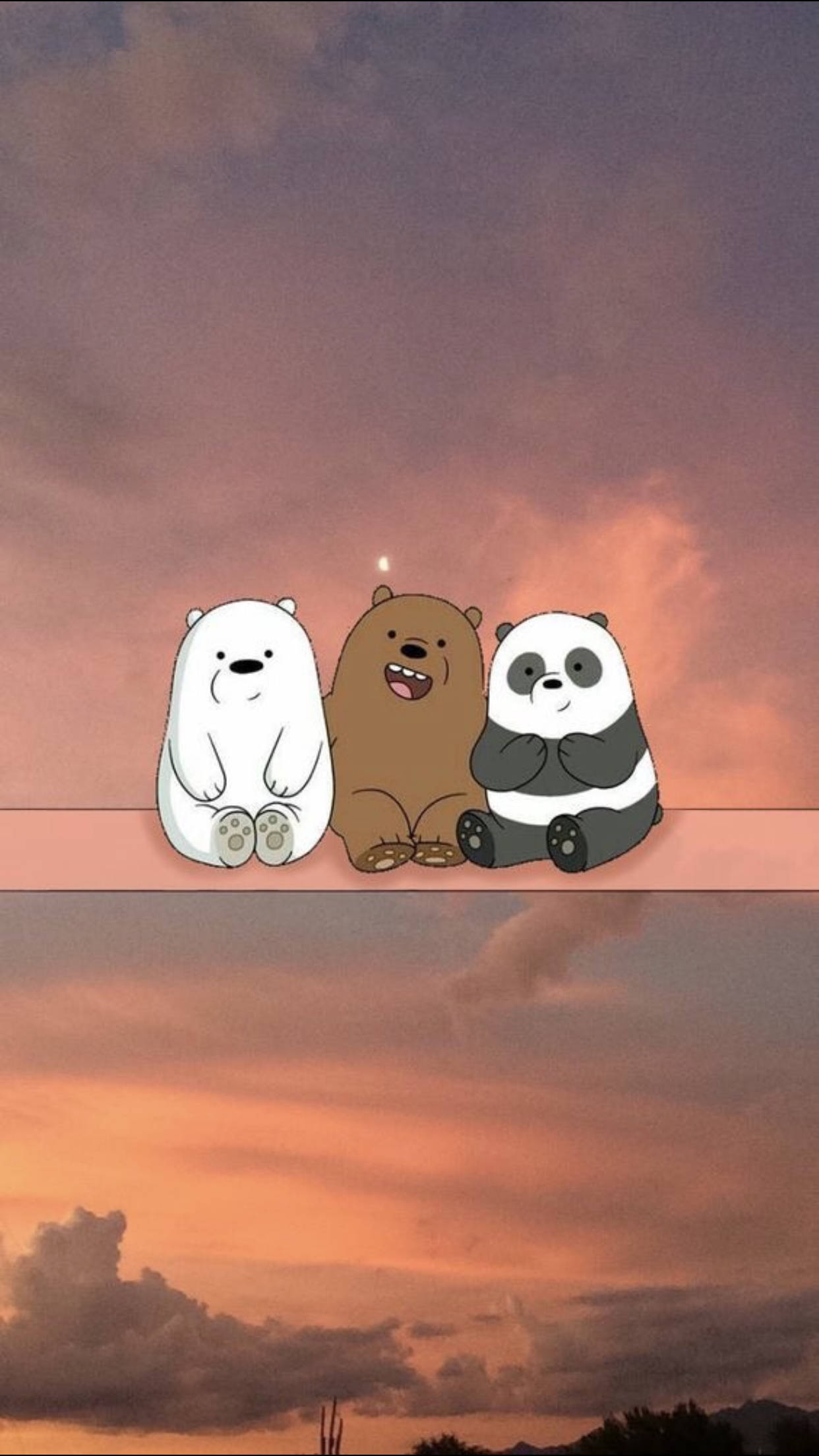 Panda, Grizz và Ice Bear phong cách thẩm mỹ Hình nền