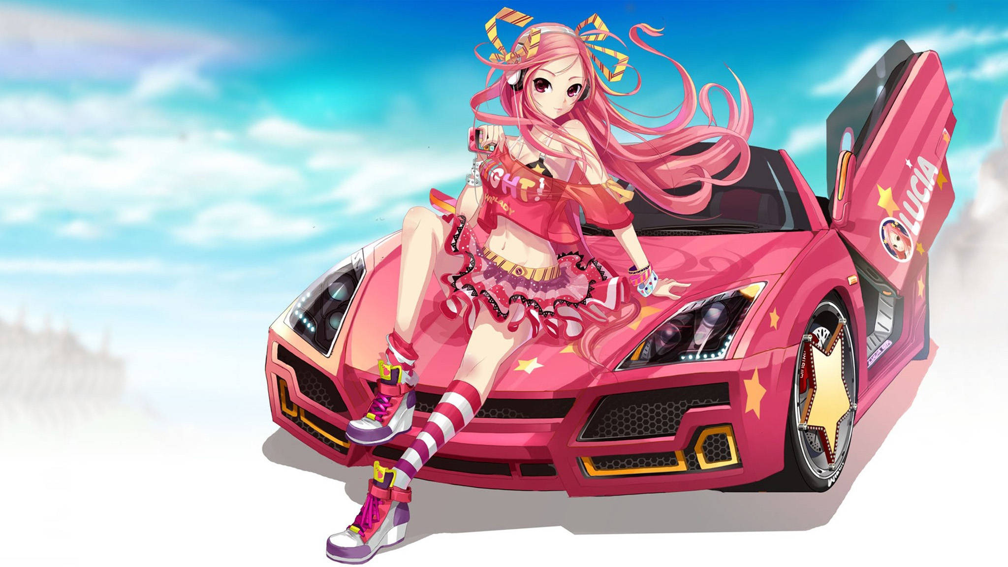 PangYa Anime Xe Hơi Hình nền