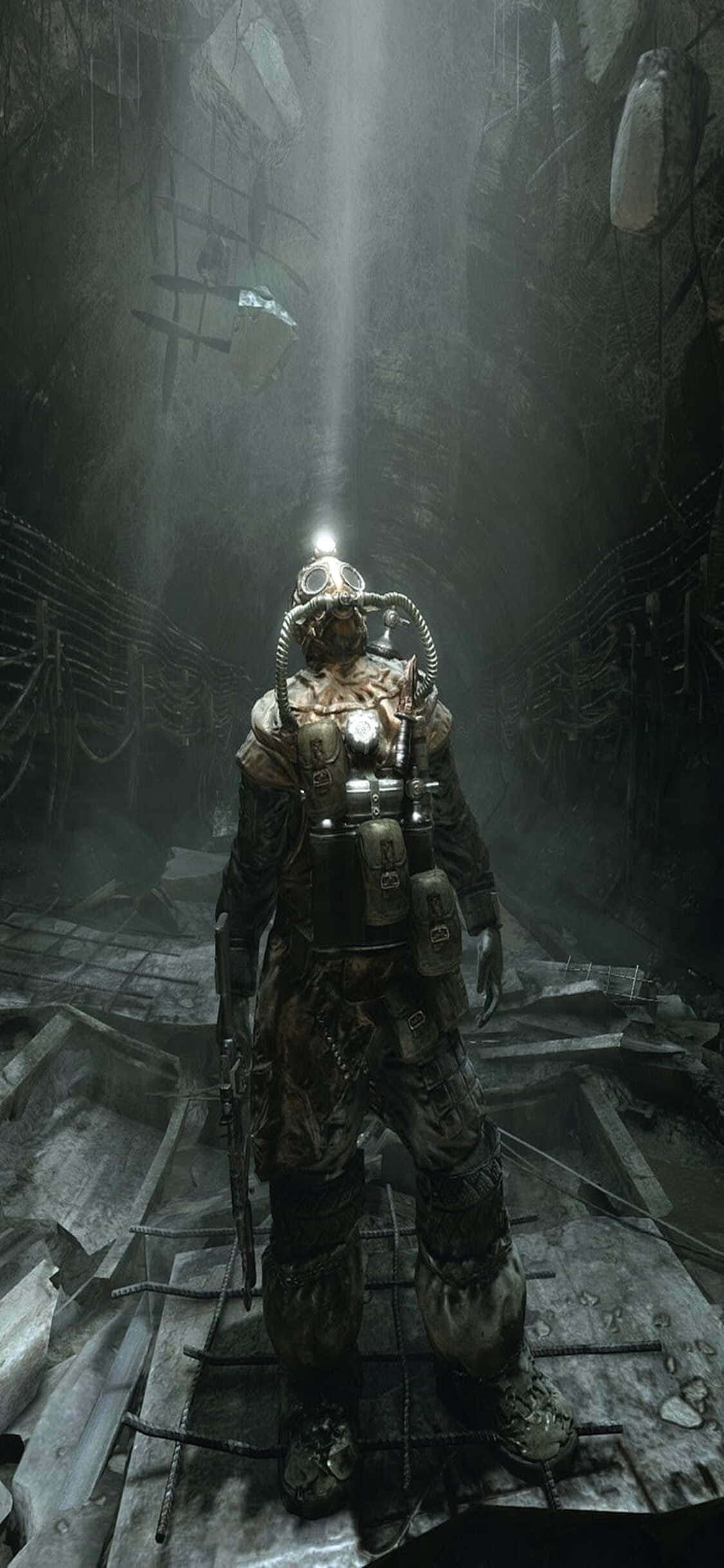 Pavel Morozov iPhone X Metro Last Light Background Hình nền