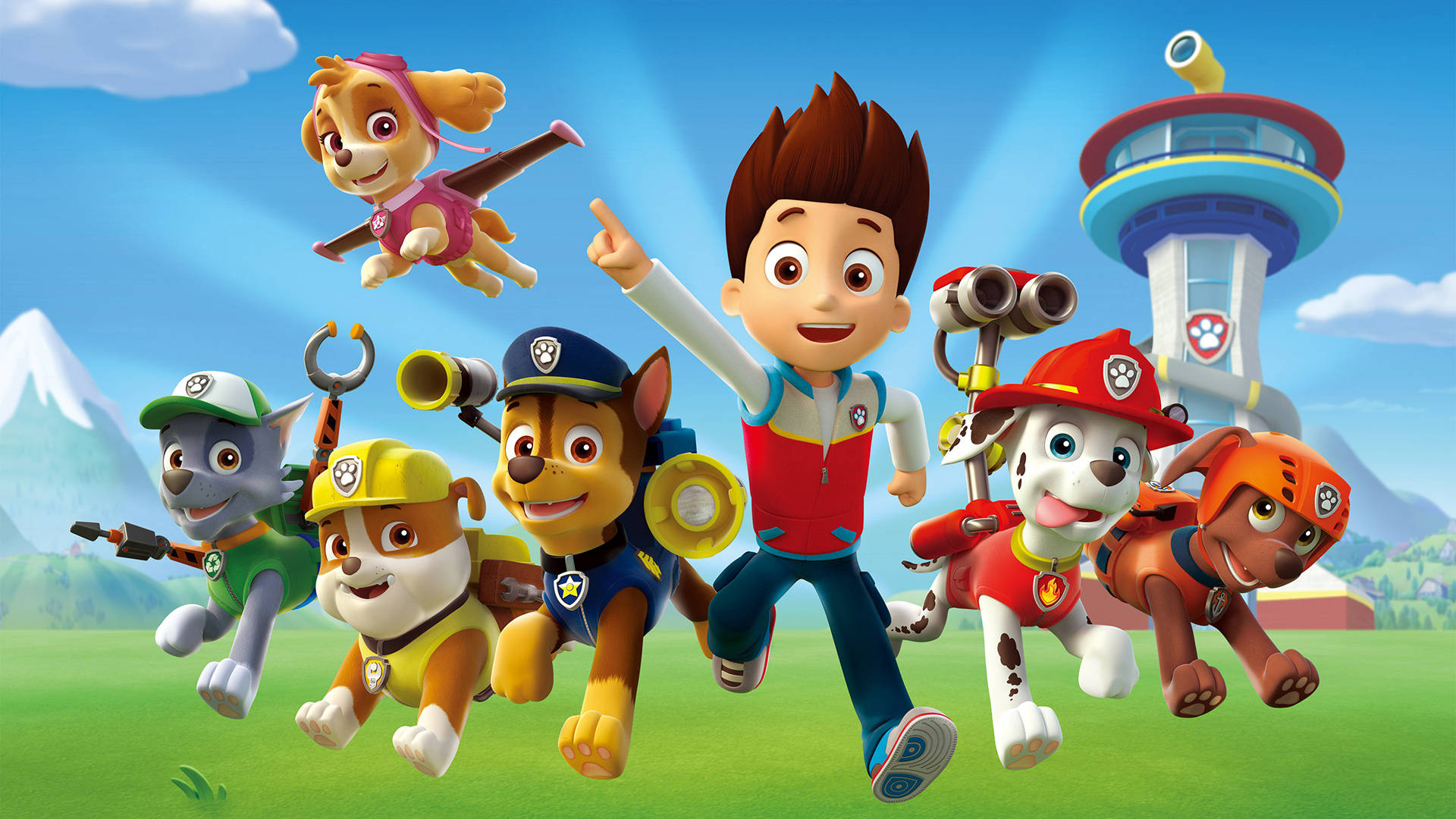 Paw Patrol The Movie Triển Khai Từ Căn Cứ