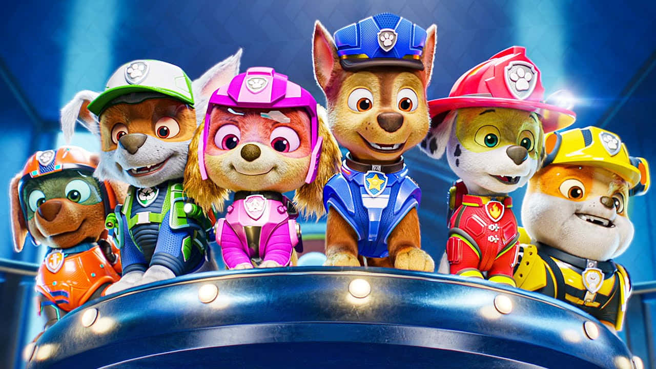 Paw Patrol The Movie - Các Chó Con Giám Sát Hình nền