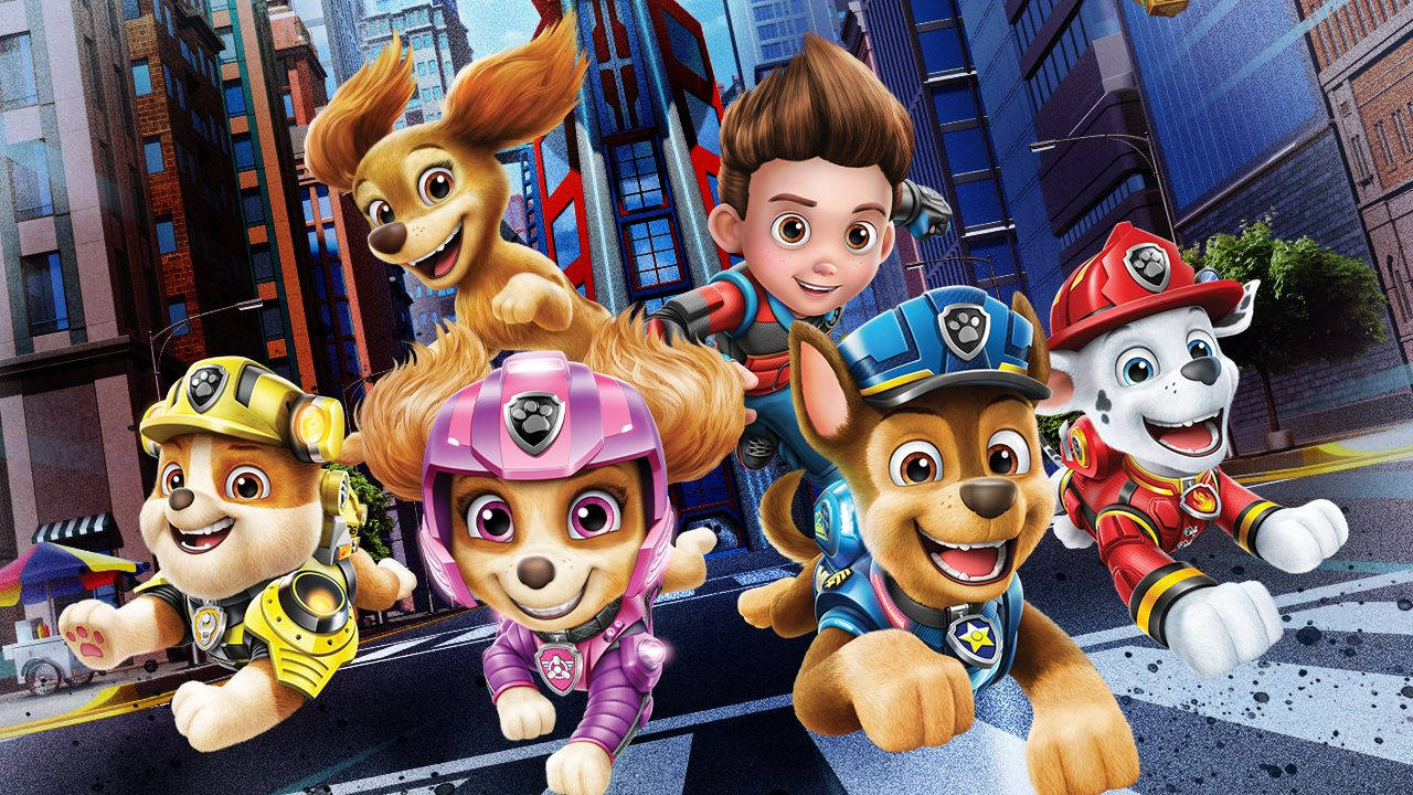 Paw Patrol The Movie Các Chú Chó Xông Lên Hình nền