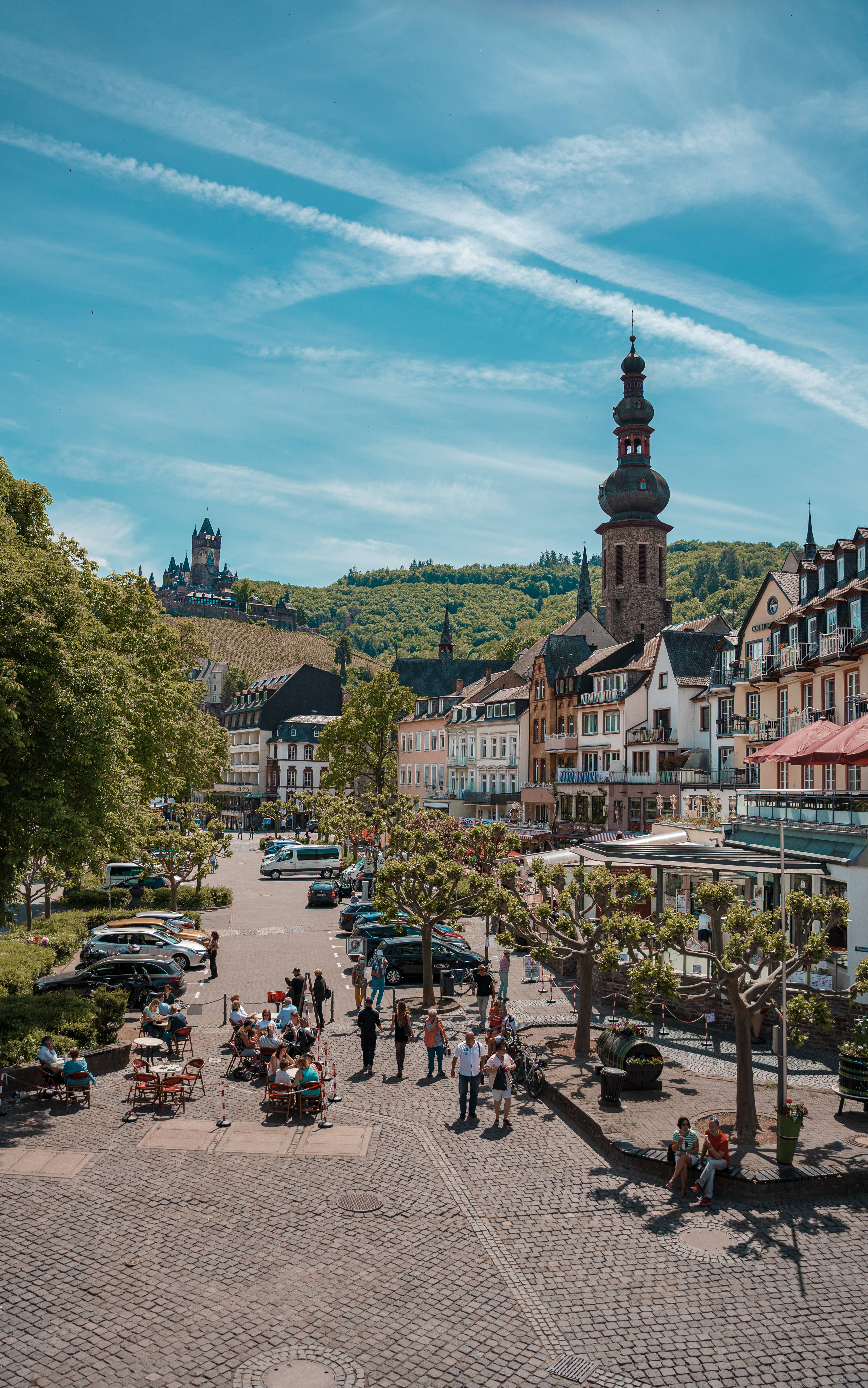 Peaceful Town In Germany Hình nền