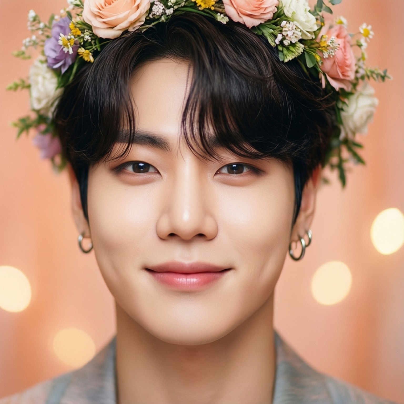 Peach Blossom Jimin Hình nền