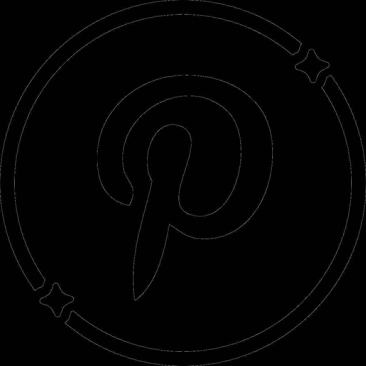 Phác thảo Logo Pinterest Hình nền