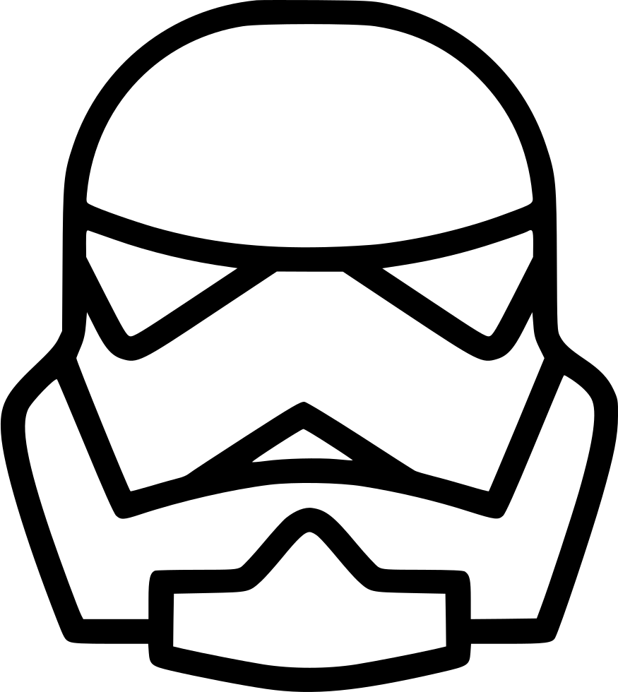 Phác thảo mũ bảo hiểm Stormtrooper của First Order Hình nền