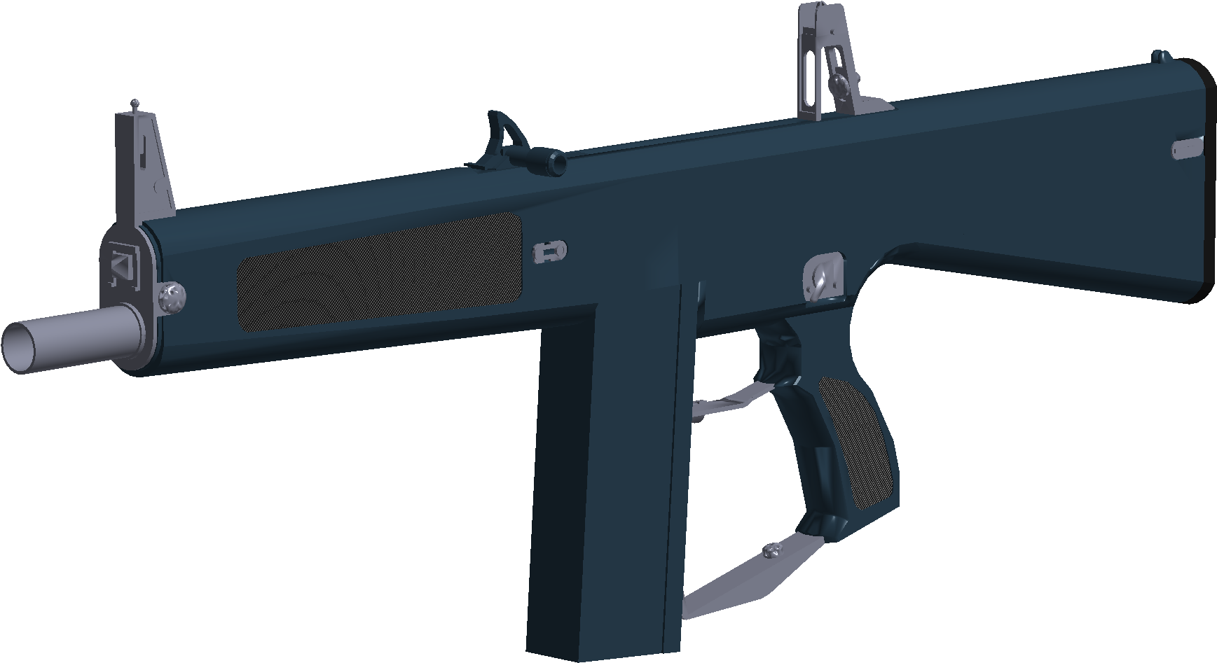 Pháo Máy Kiểu Roblox - Đồ Họa 3D Hình nền