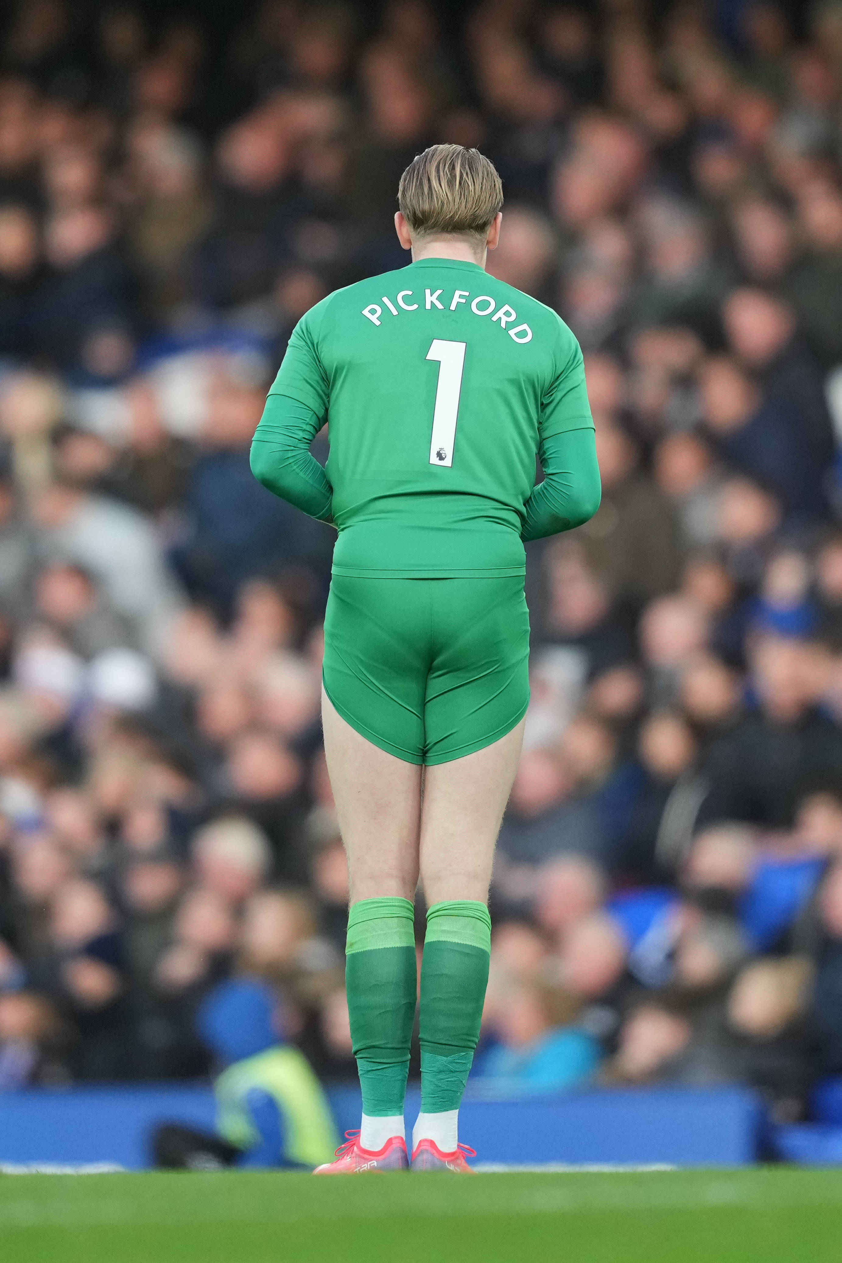Phía Sau Jordan Pickford Trong Màu Xanh Hình nền