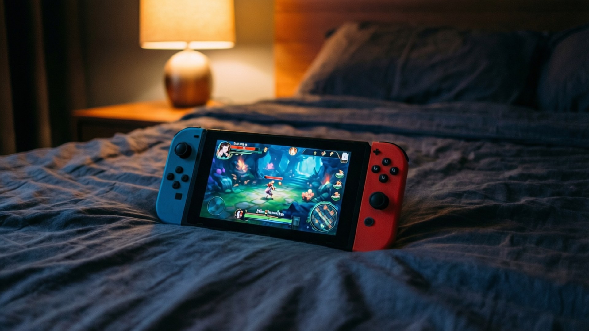 Phiên Chơi Game Đêm Hình nền