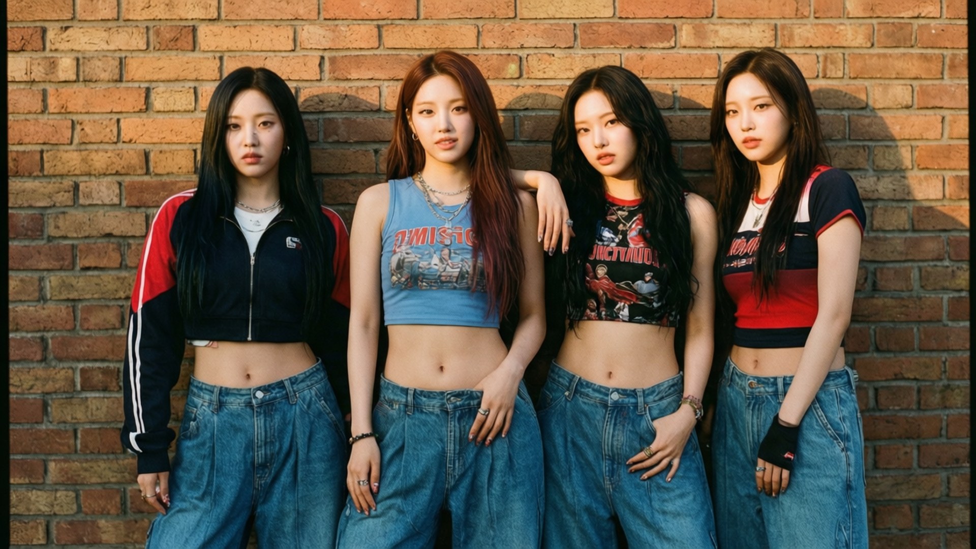 Phố Cổ Retro TWICE Hình nền