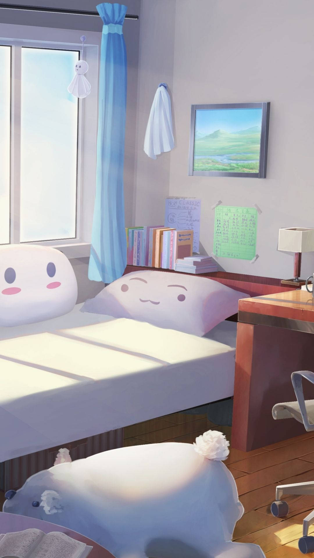 Phòng Anime Dễ Thương Hình nền