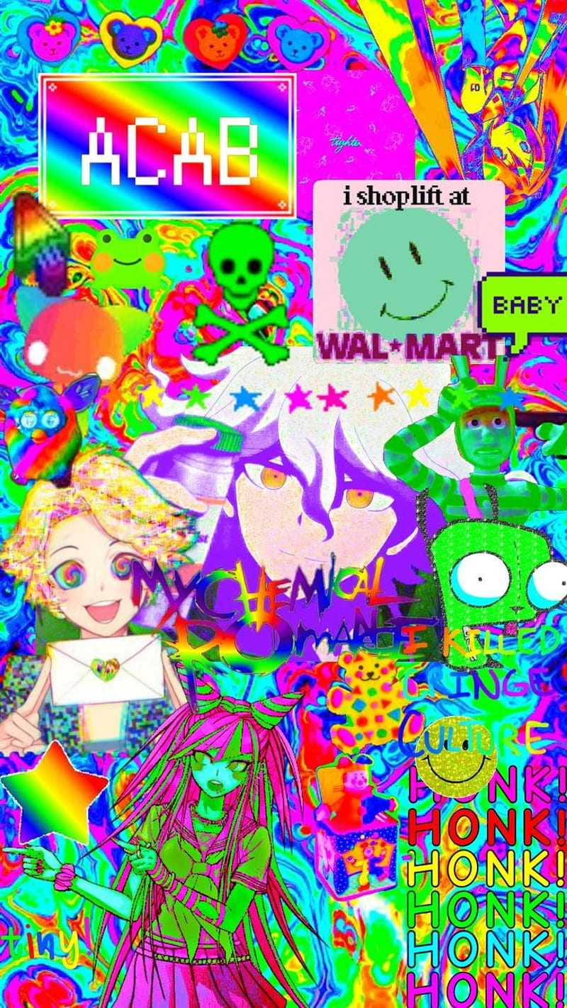 Phong cách Alt Glitchcore Hình nền