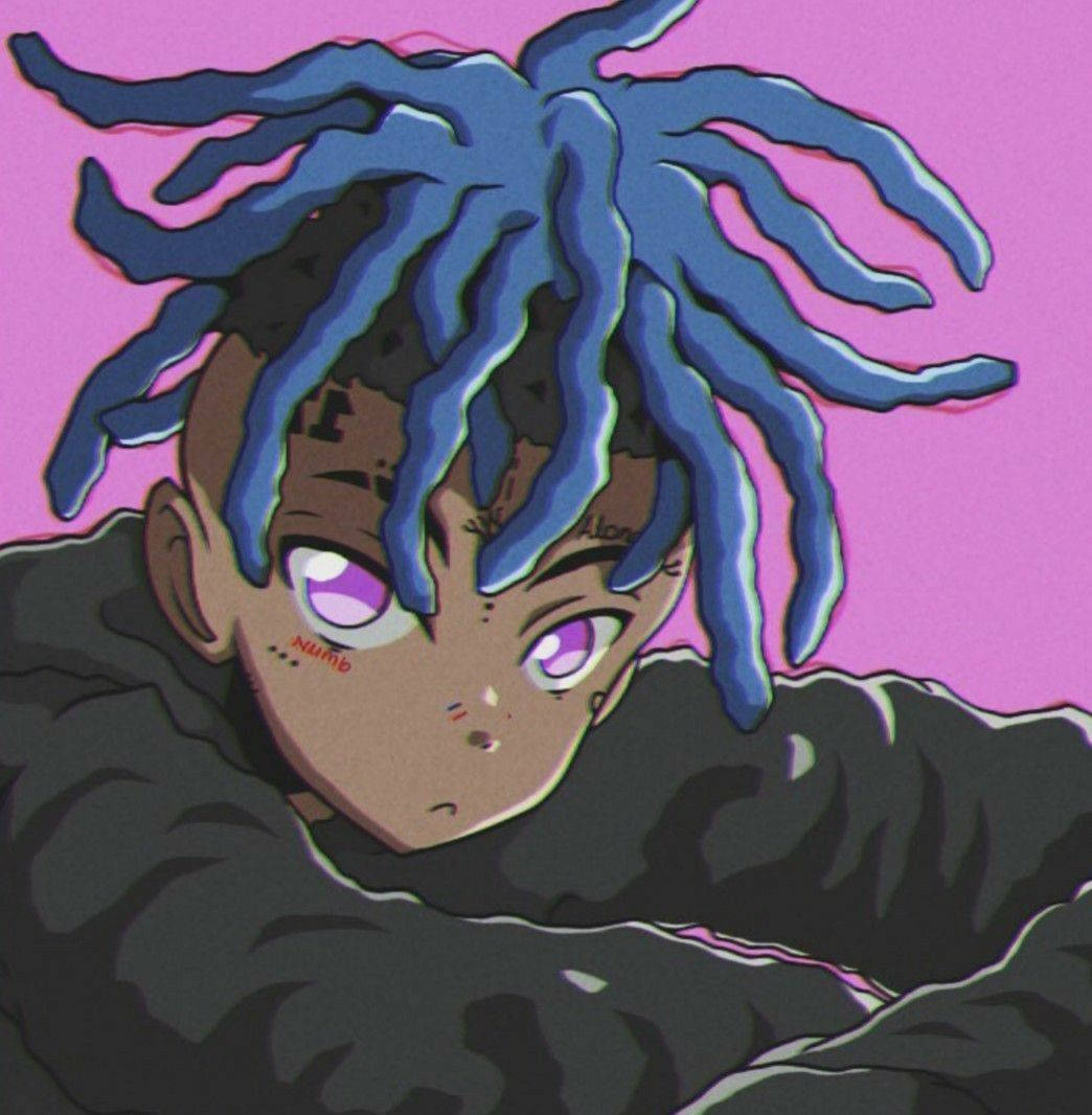 Phong cách Anime Retro của Xxxtentacion Hình nền