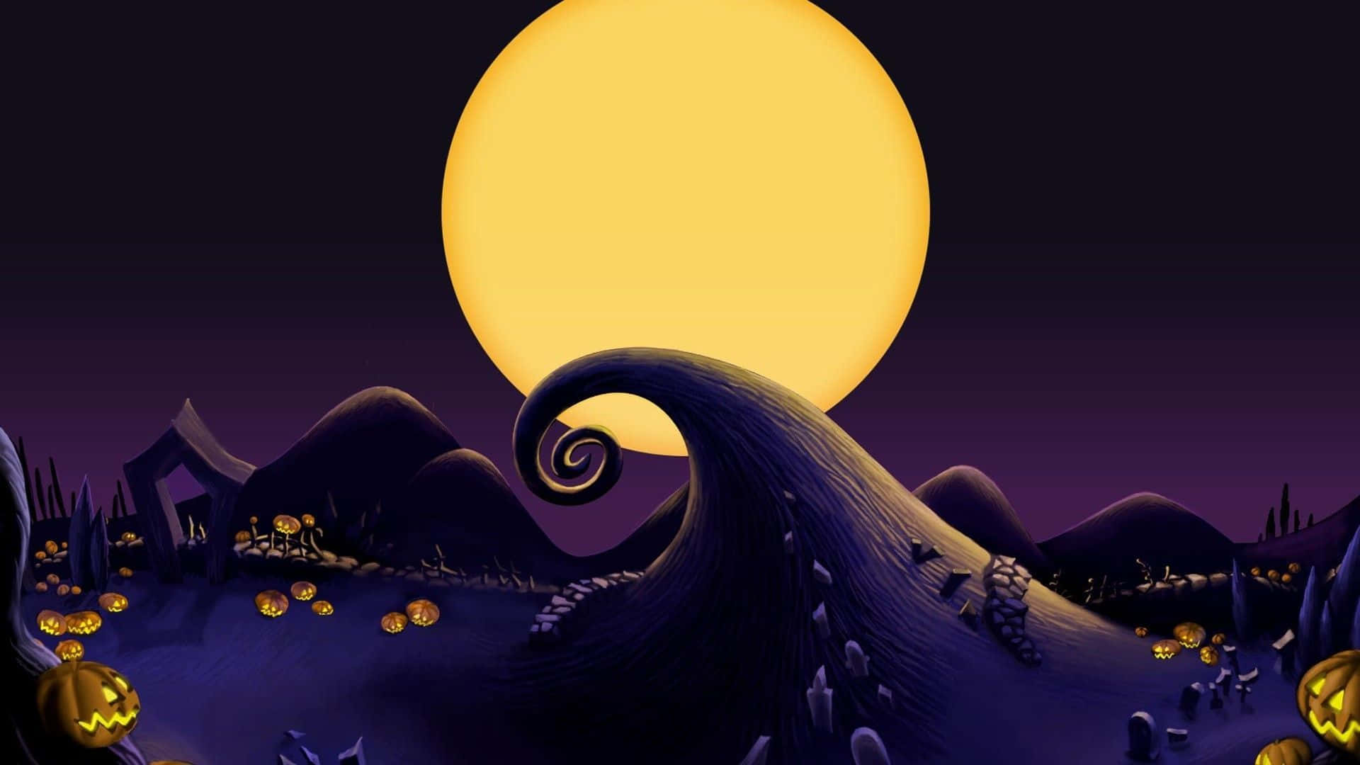 Phong Cách Đầy Phong Cách – Jack Skellington từ The Nightmare Before Christmas Hình nền
