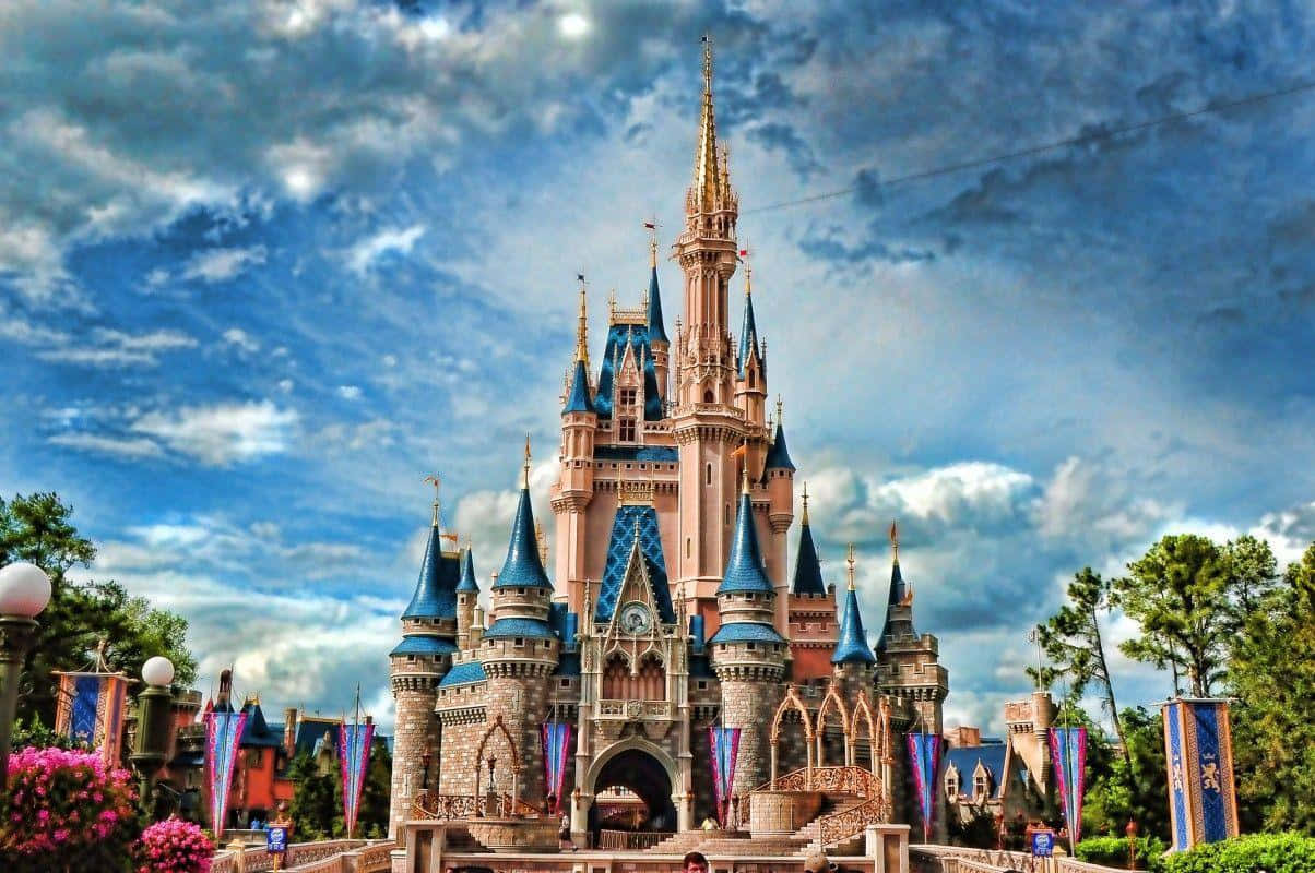 Phong cách Disney World Bầu trời Desktop Hình nền
