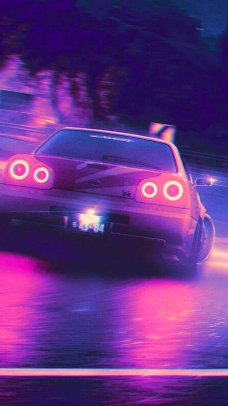Phong cách JDM Skyline Hình nền