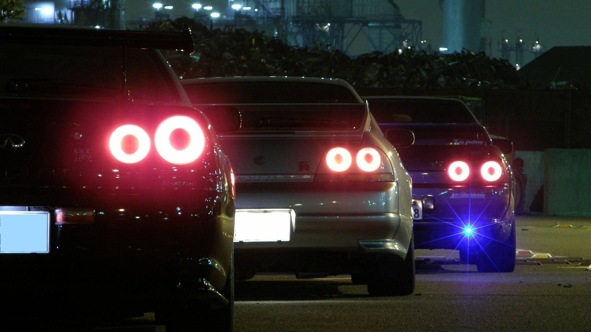 Phong cách JDM Skylines Hình nền