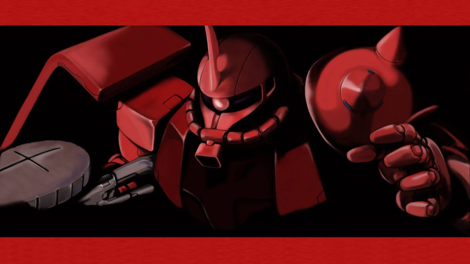 Phong cách đỏ của Mobile Suit Gundam Hình nền