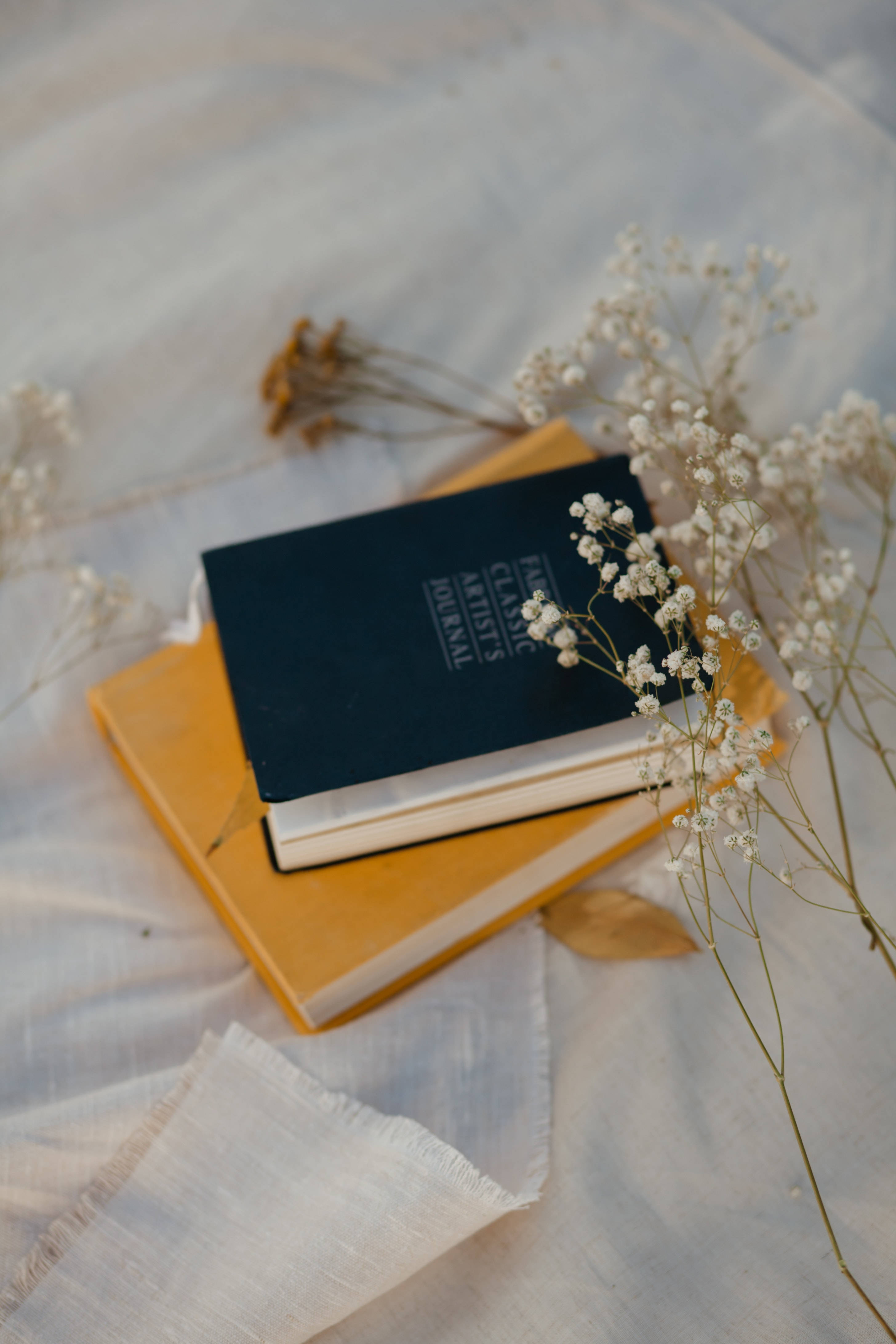 Phong cách Preppy với hoa Baby's Breath Hình nền