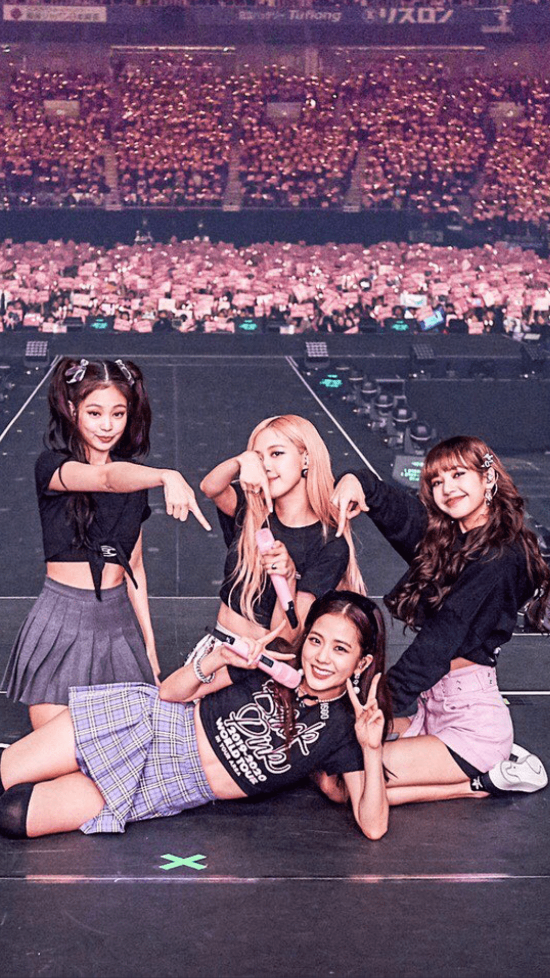 Phong Cách và Năng Lượng Rực Rỡ - Blackpink Trong Buổi Hòa Nhạc Hình nền