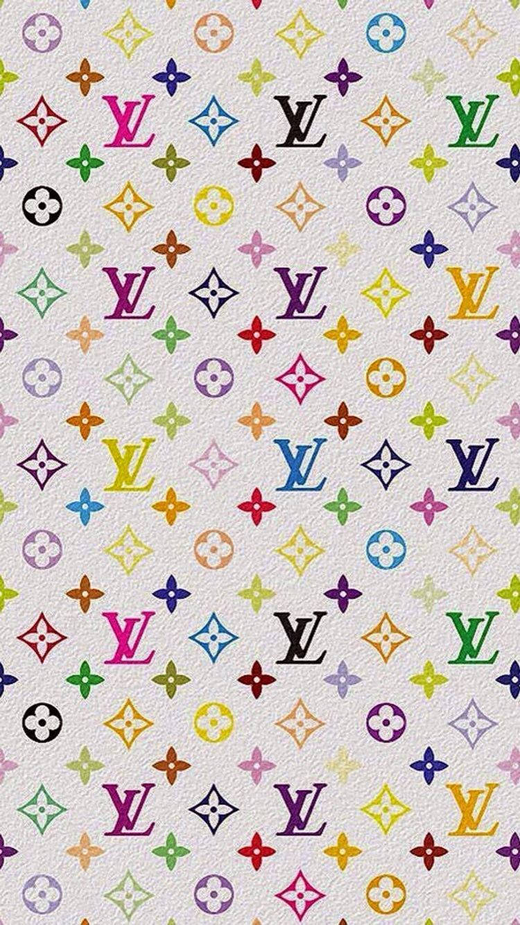 Phong cách Y2k Logo Monogram LV Hình nền