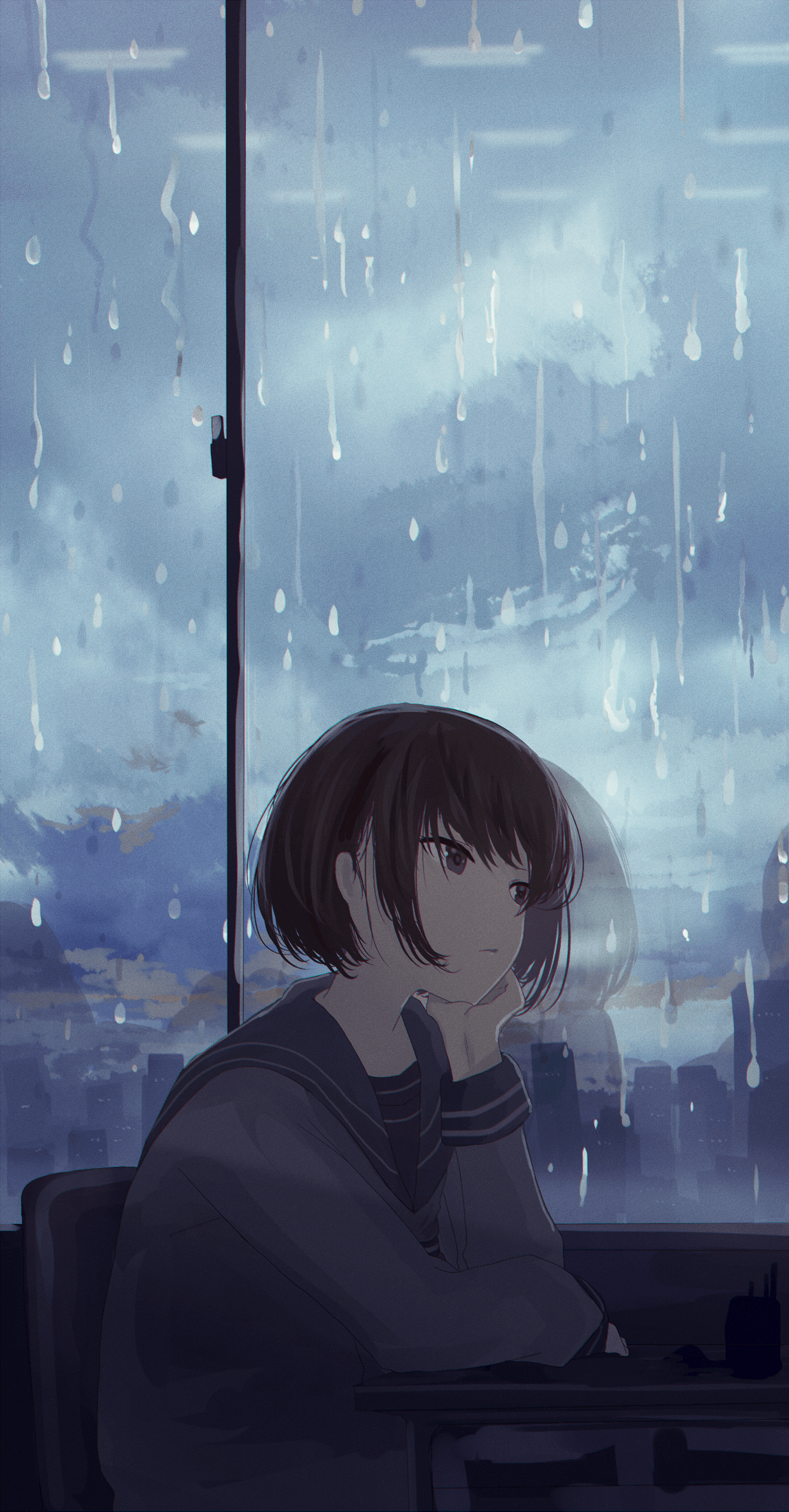 Phong Cảnh Anime Đầy Cảm Xúc Hình nền