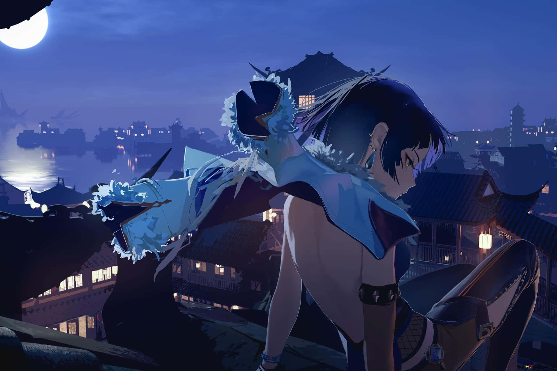 Phong Cảnh Anime Tuyệt Đẹp Hình nền